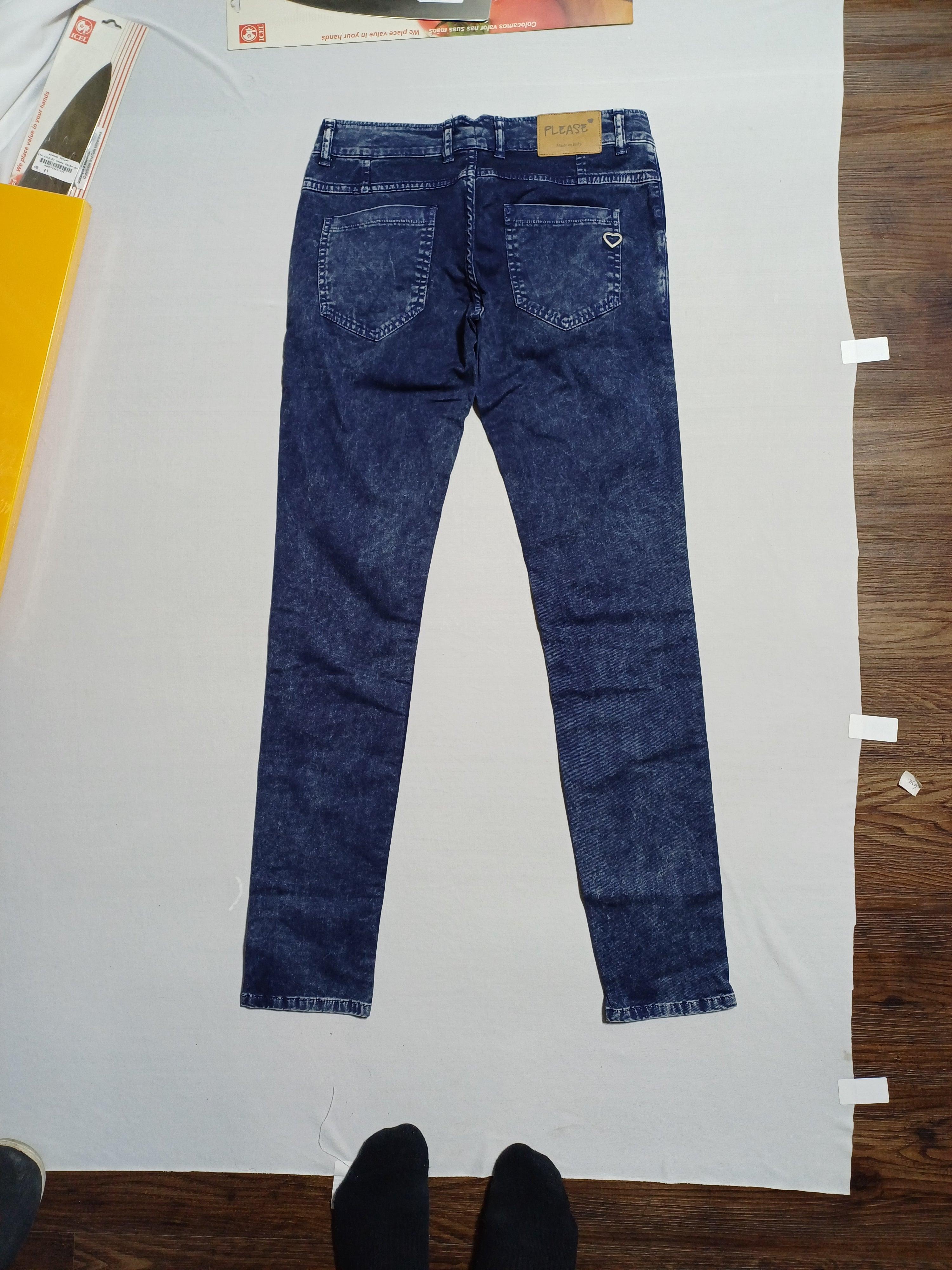 PLEASE BLUE-XL GIRL JEANS 01658