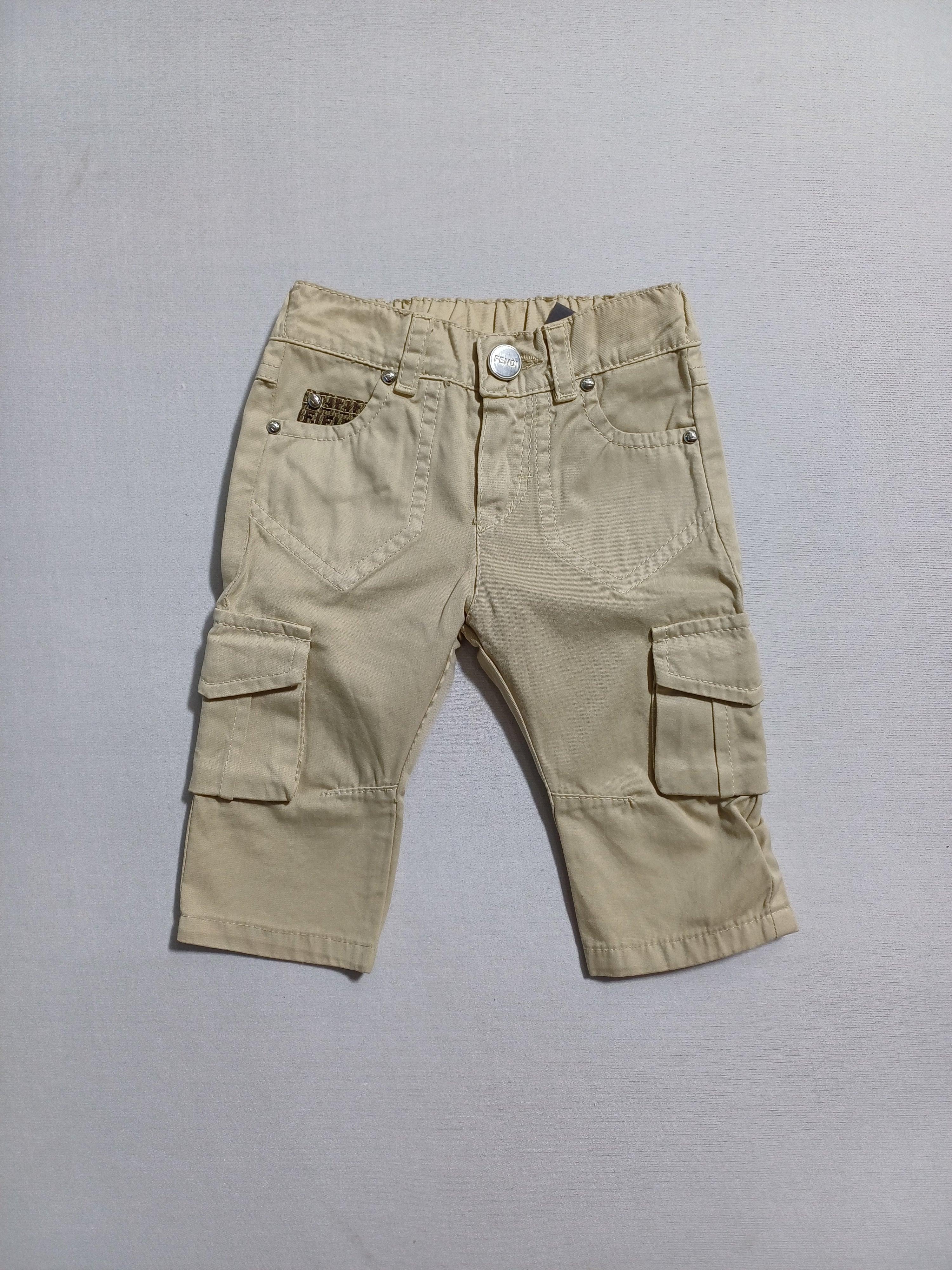 FENDI BEIGE-3M BABY BOY TROUSER 7615