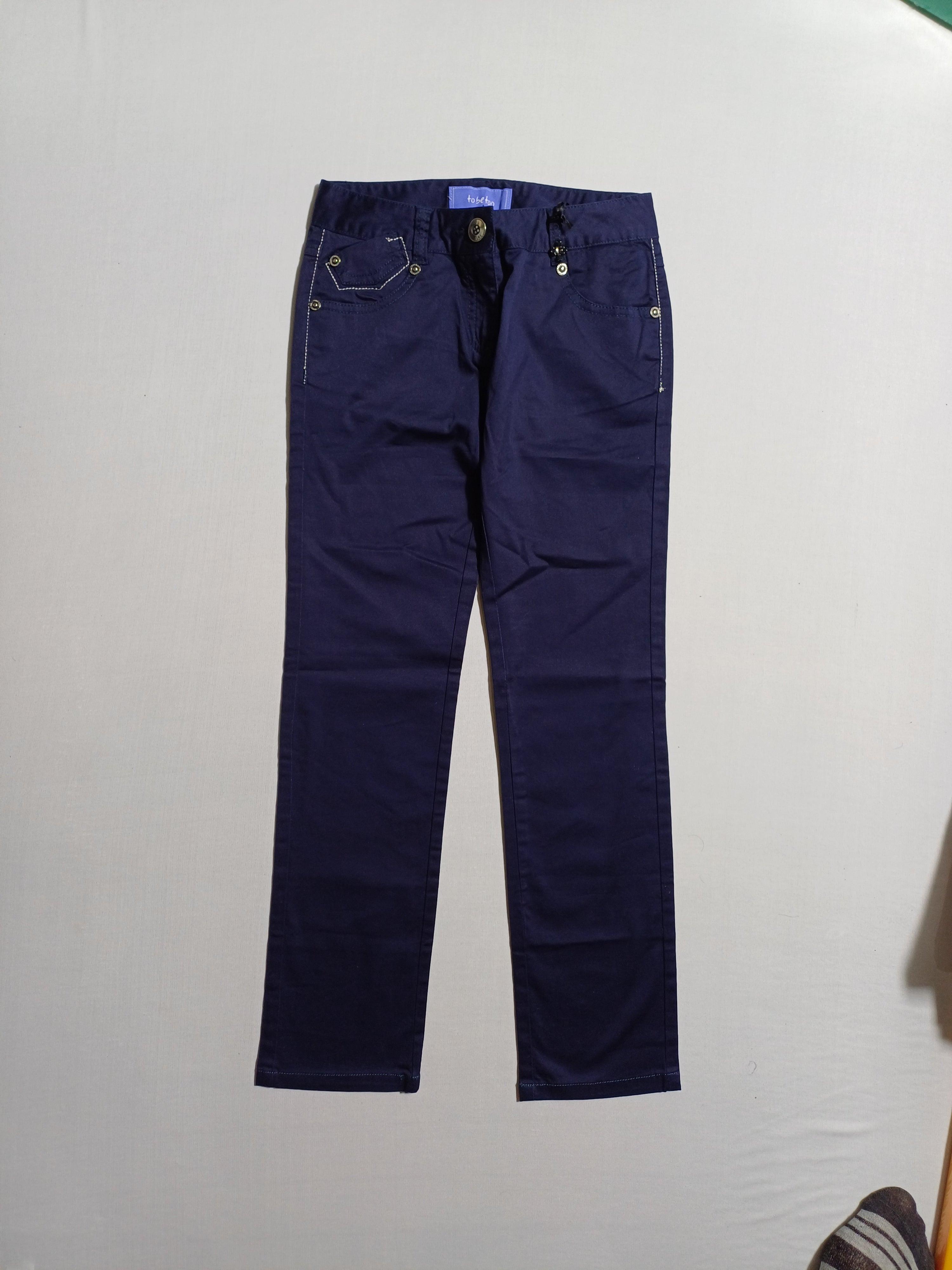 TO BE TOO NAVY-34 GIRLS PANT T17141J9148