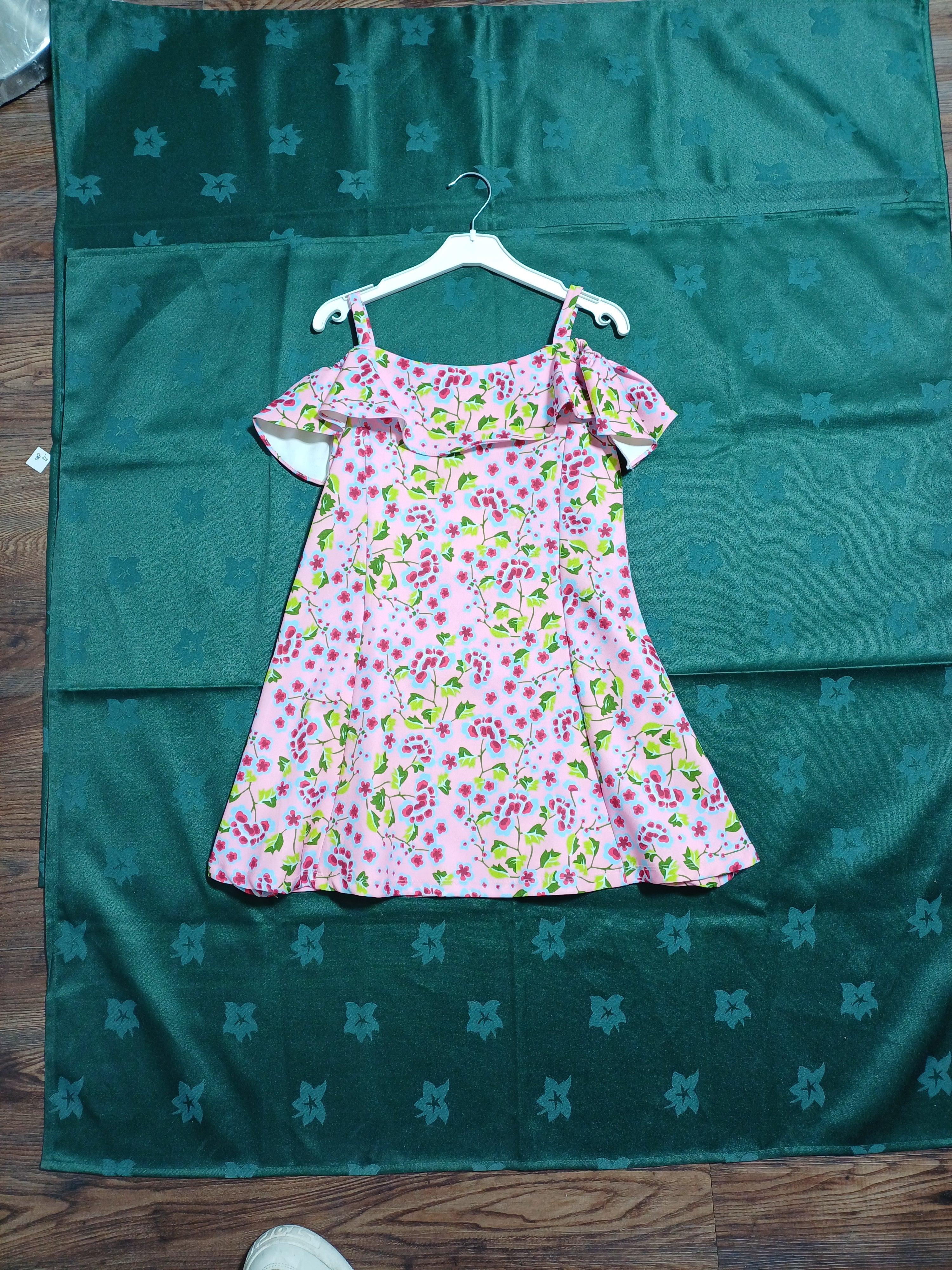 فستان G17Y60989 وردي للبنات بعمر 9/10 سنوات