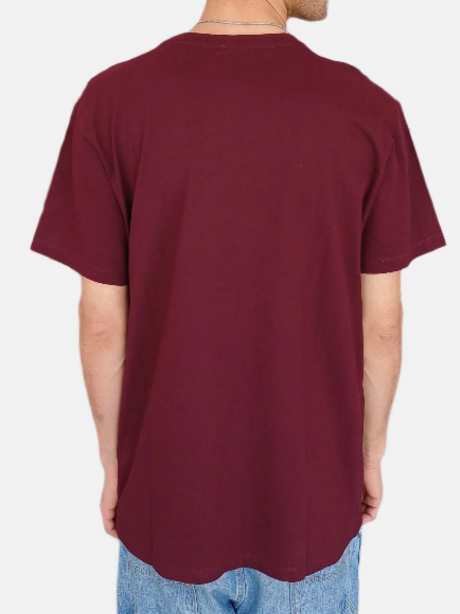 U.S. Polo Assn. Round Neck T-Shirts Maroon 3
