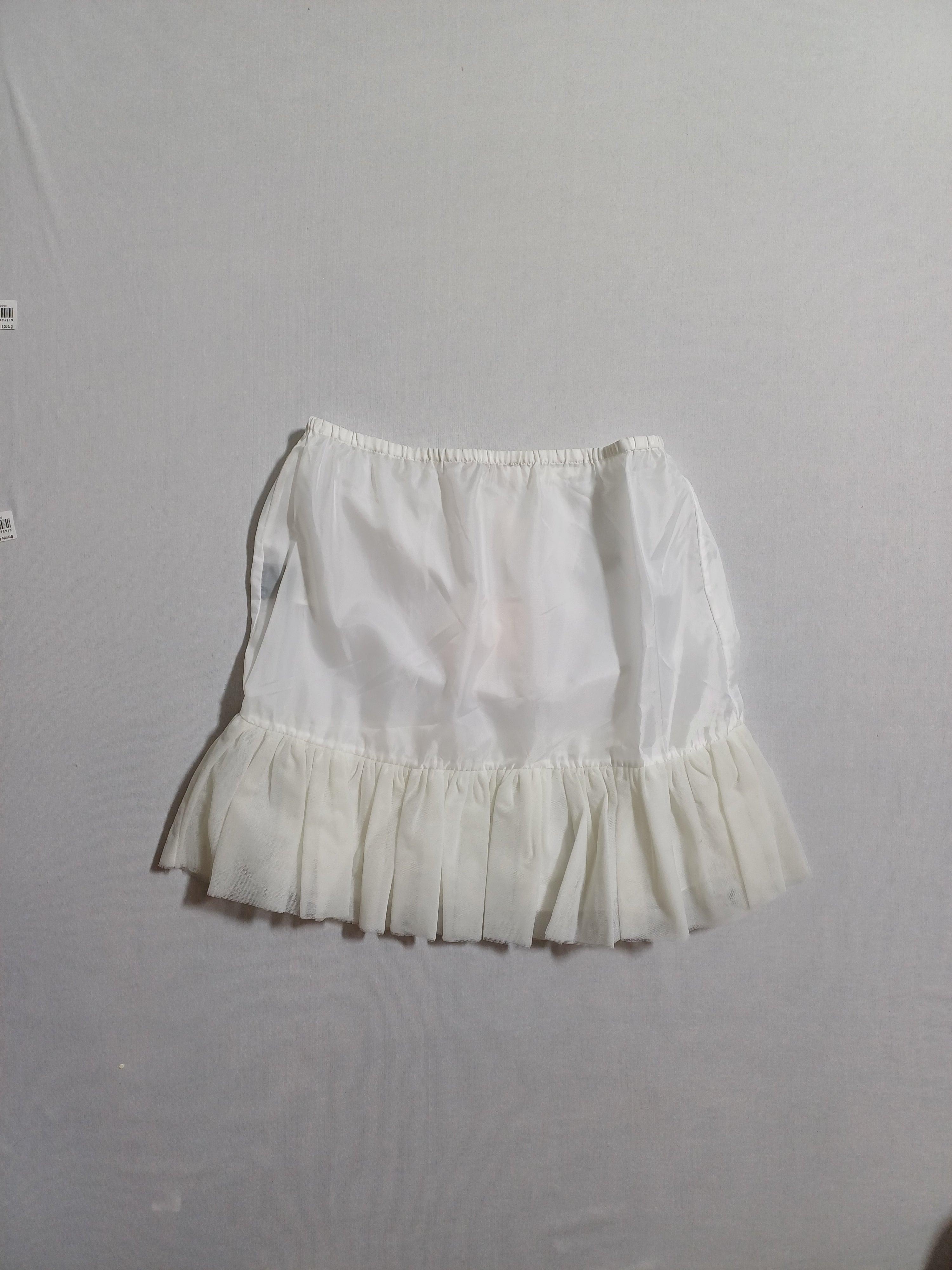 MISS BLUMARINE WHITE-12Y GIRL SKIRTS 32JGN64