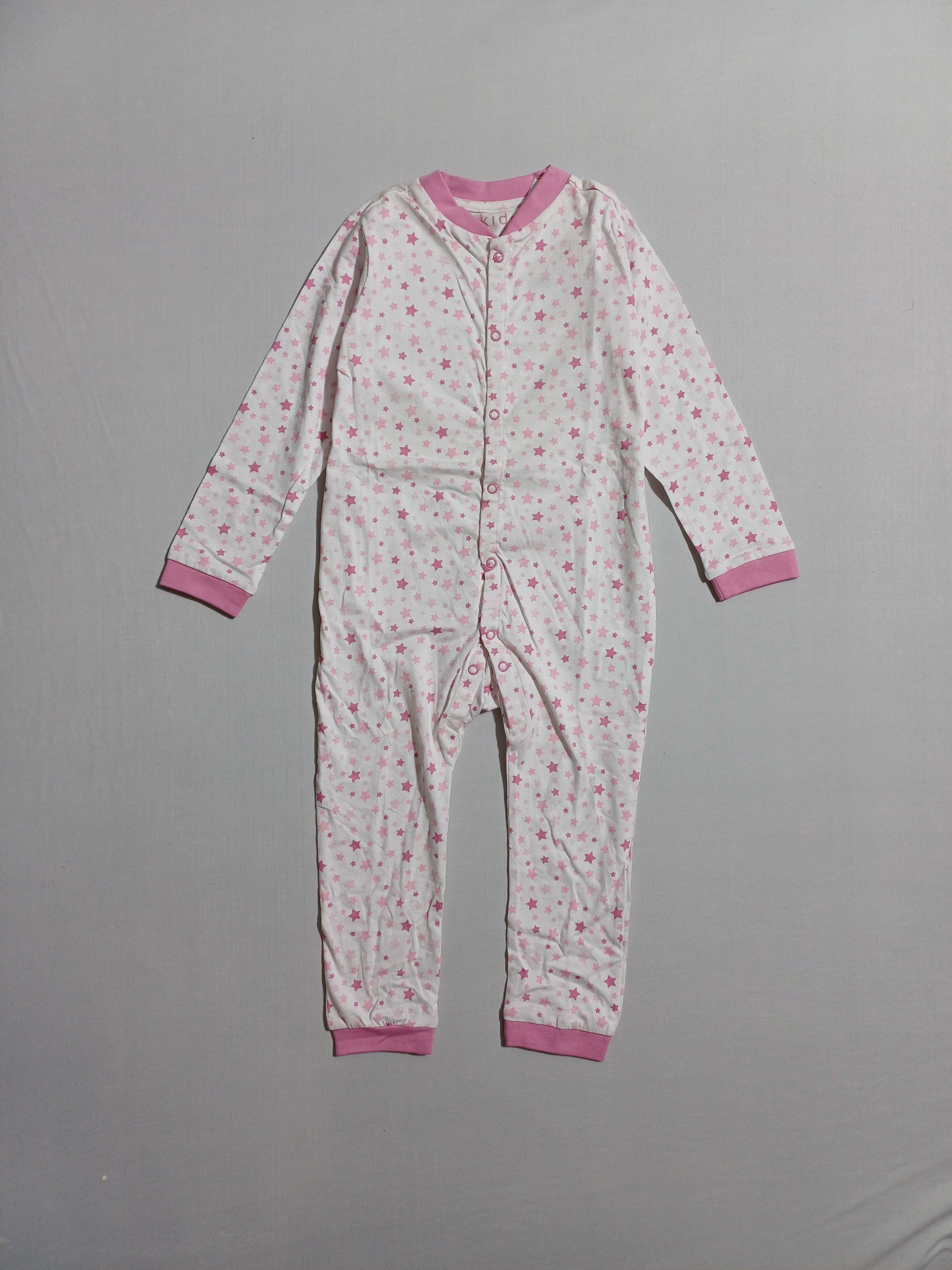 TCHIBO WHITE PINK BABY ROMPER