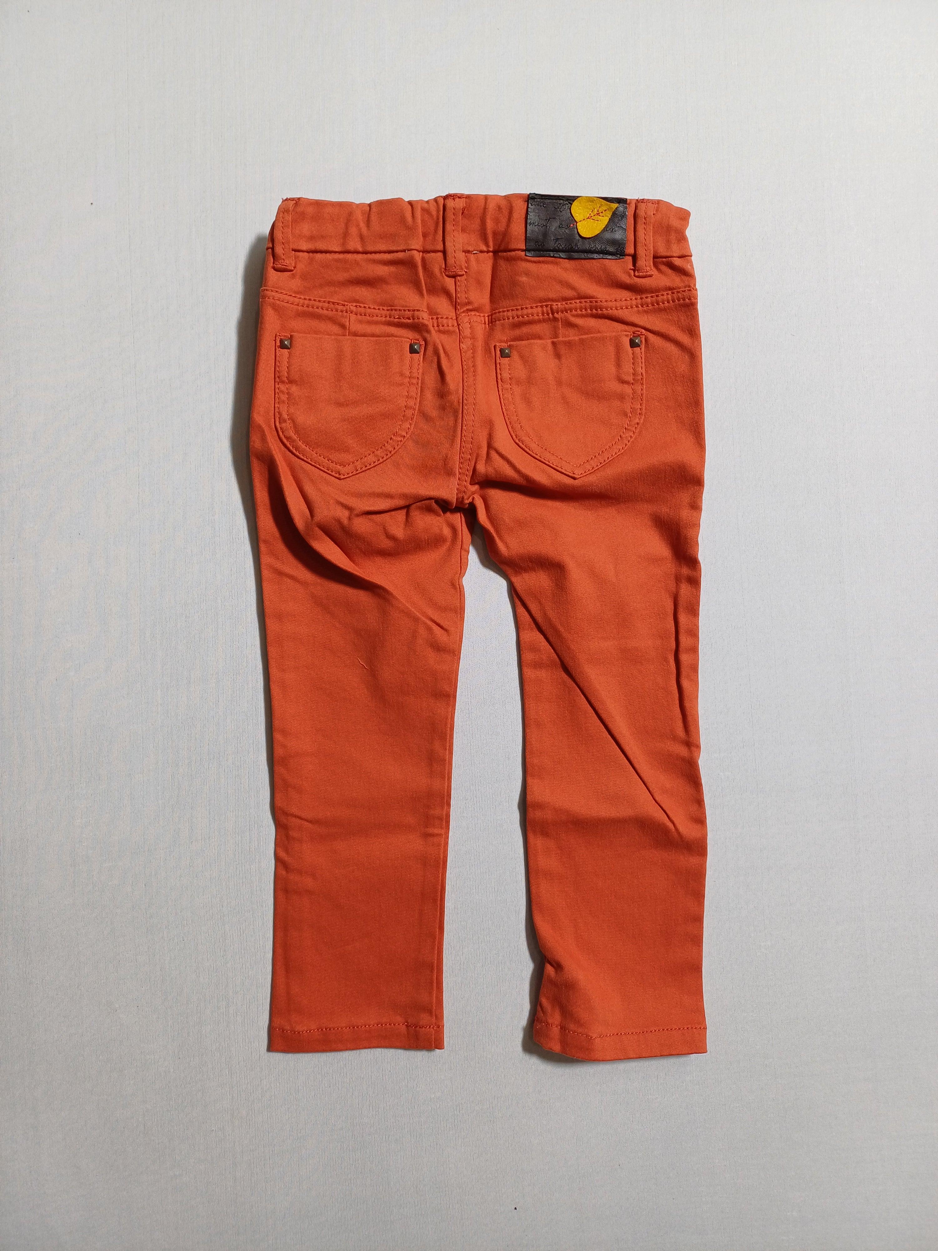 MY CHICCO ORANGE-2Y BABY GIRL PANT 55835