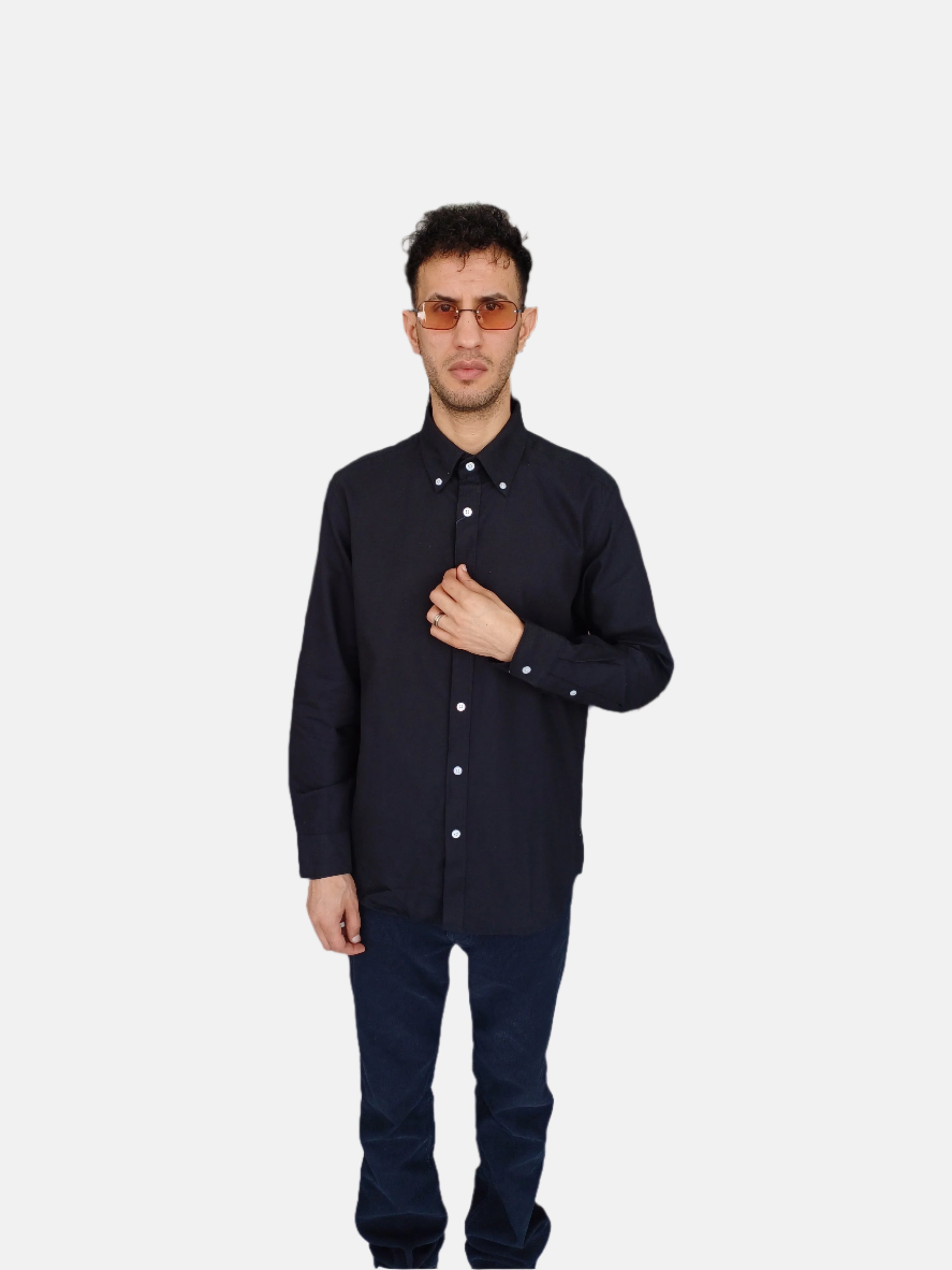 Gant Men Slim Fit Shirt Black 2526