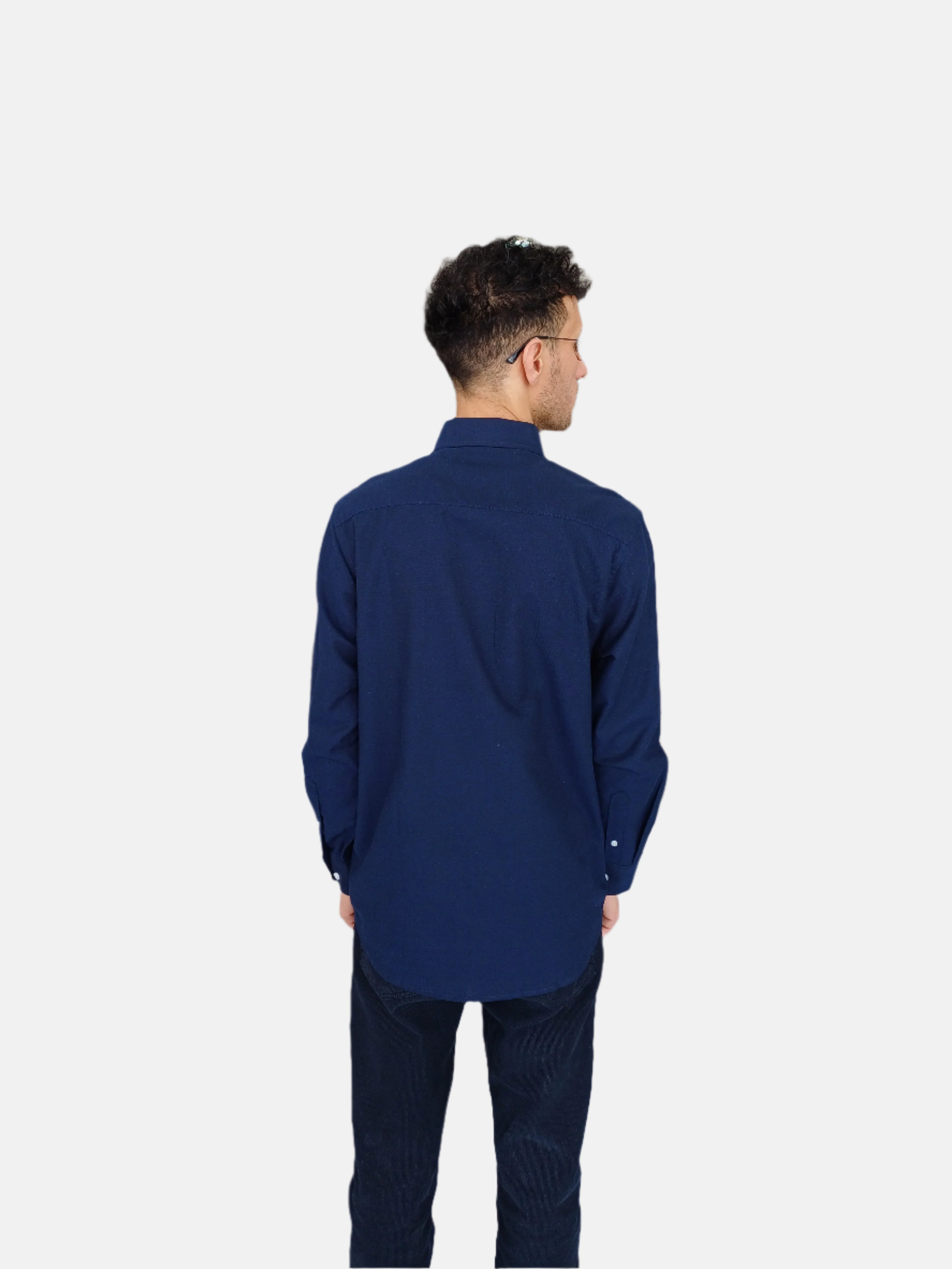 Gant Men Slim Fit Shirt Navy Blue 2526