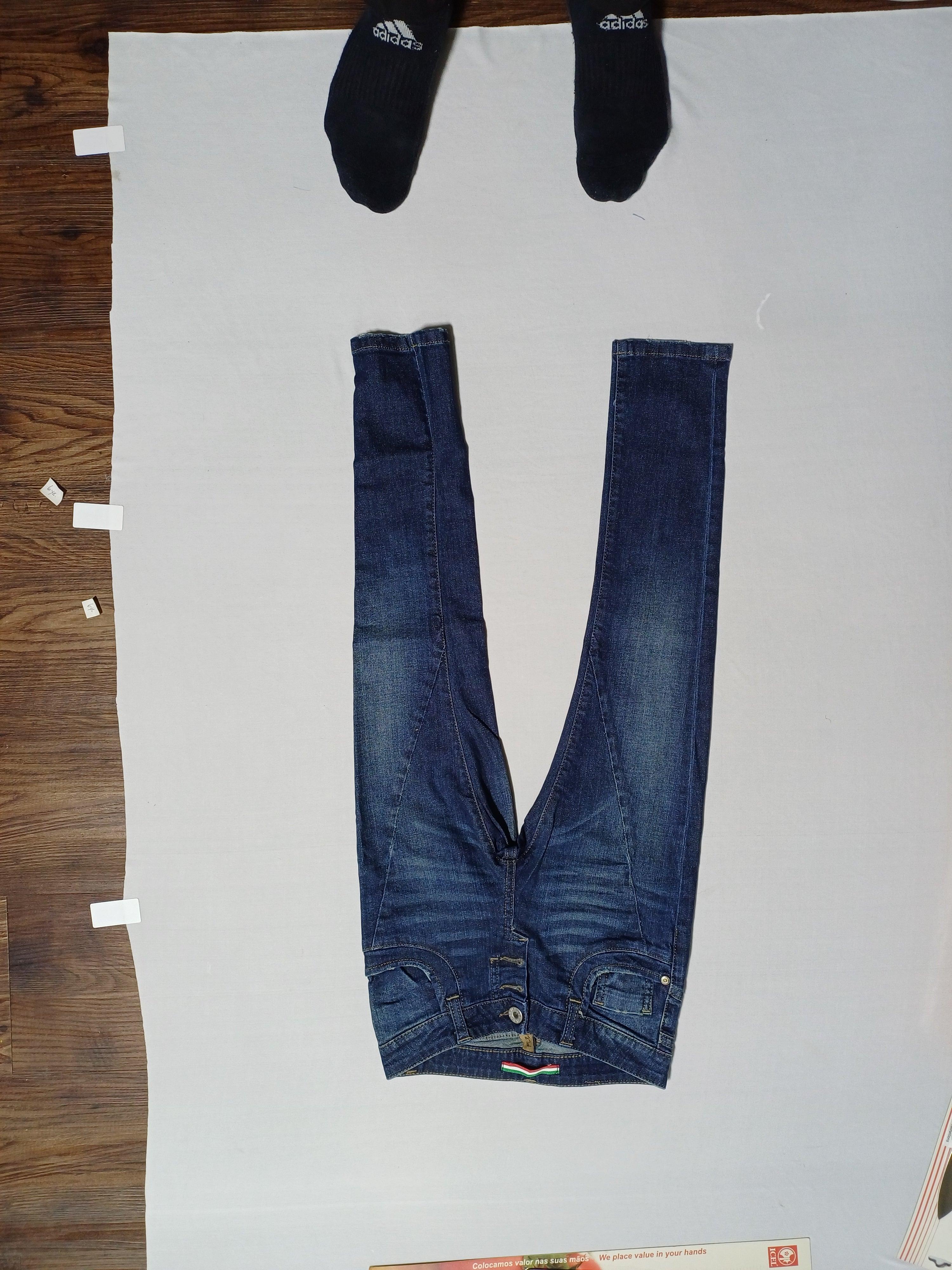 PLEASE BLUE-XS GIRL JEANS 01049