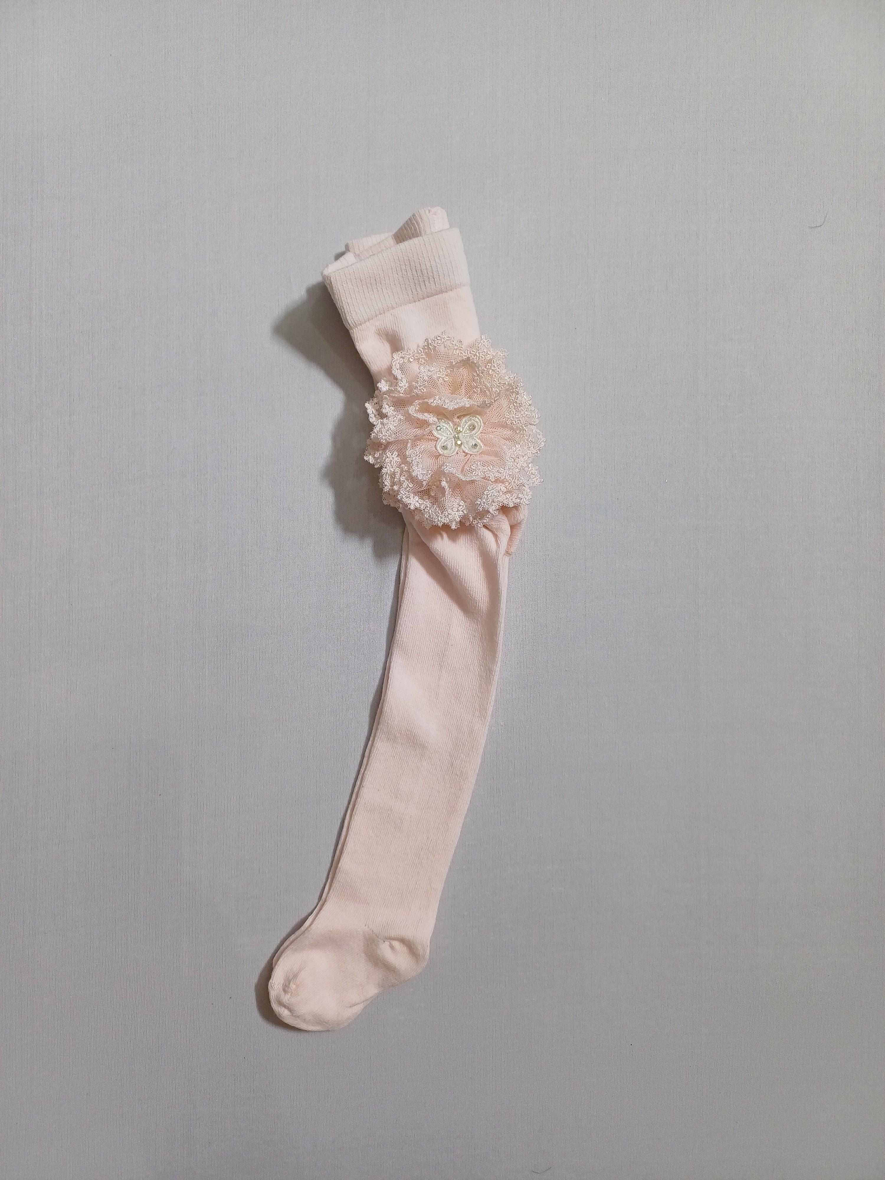 k32075 Pink Kraliçe Popo baby Pantyhose