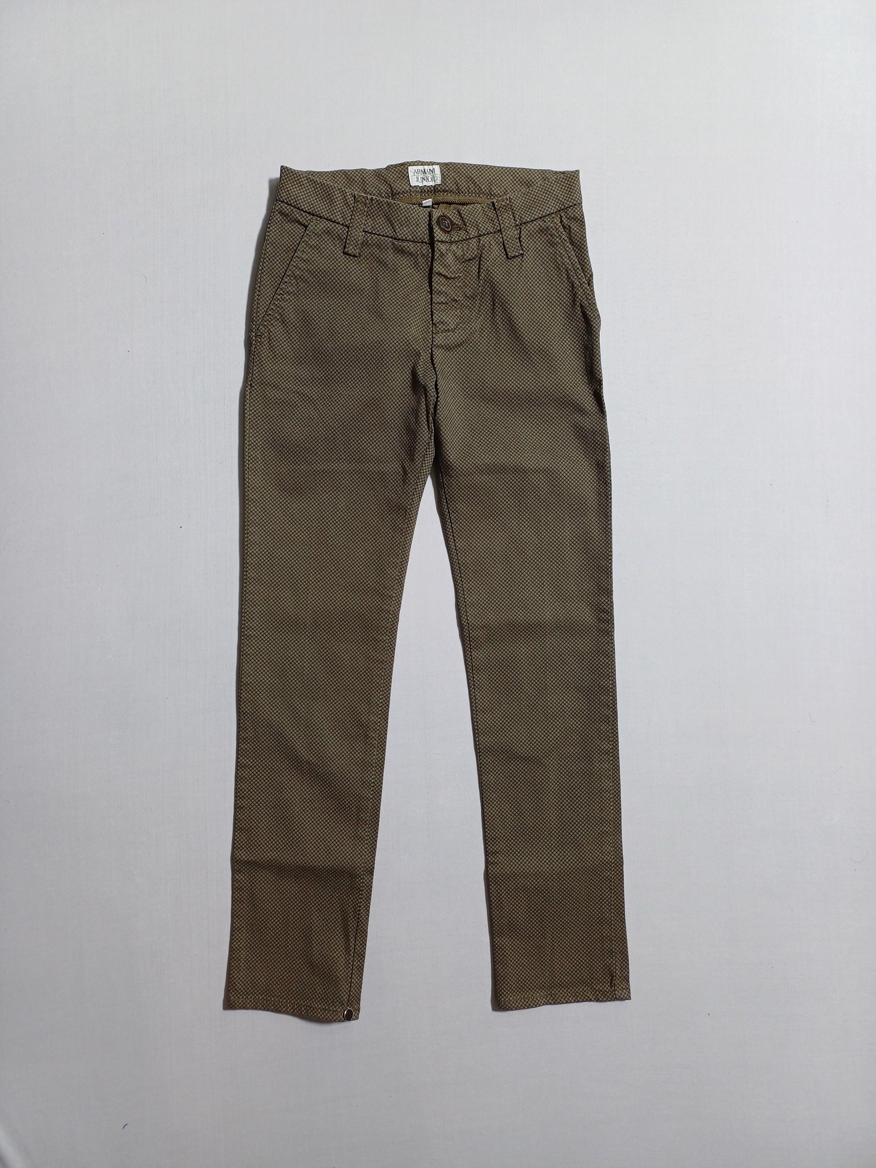 ARMANI BROWN-8A BOY PANT B4P15