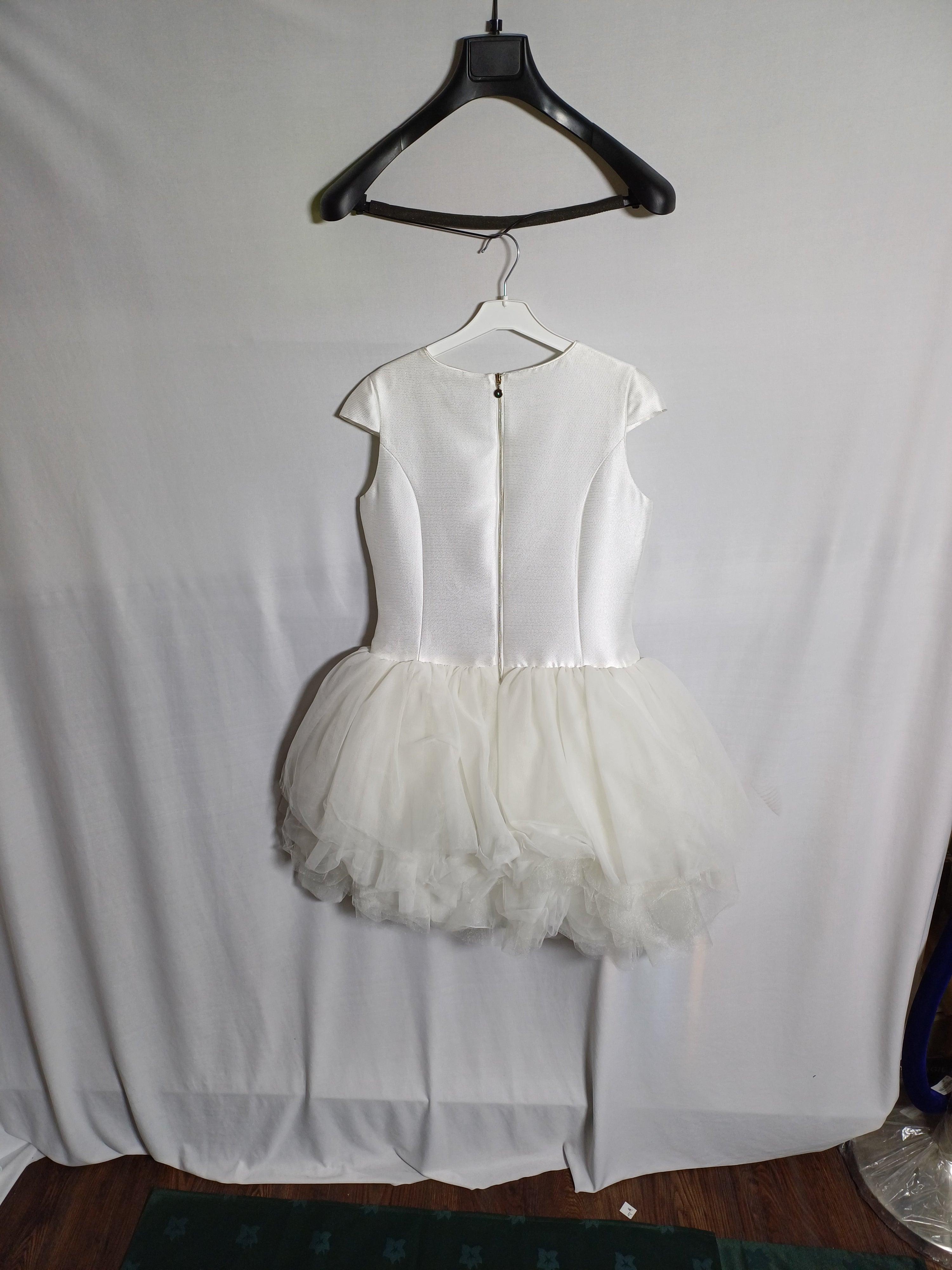 فستان ELLA.B WHITE-14A للبنات EB632/ EB631