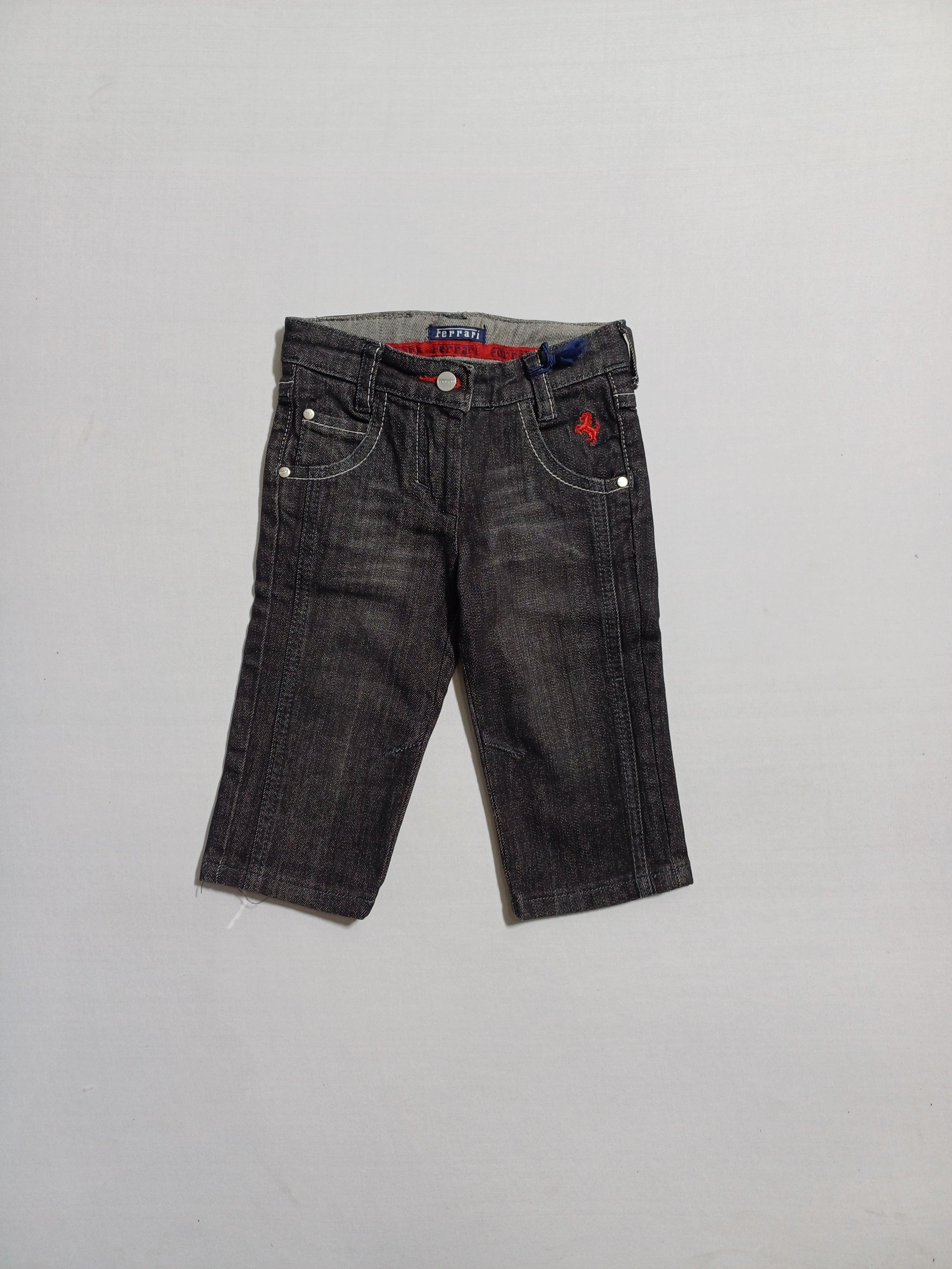 FERRARI BLACK BABY GIRL JEAN FE1720