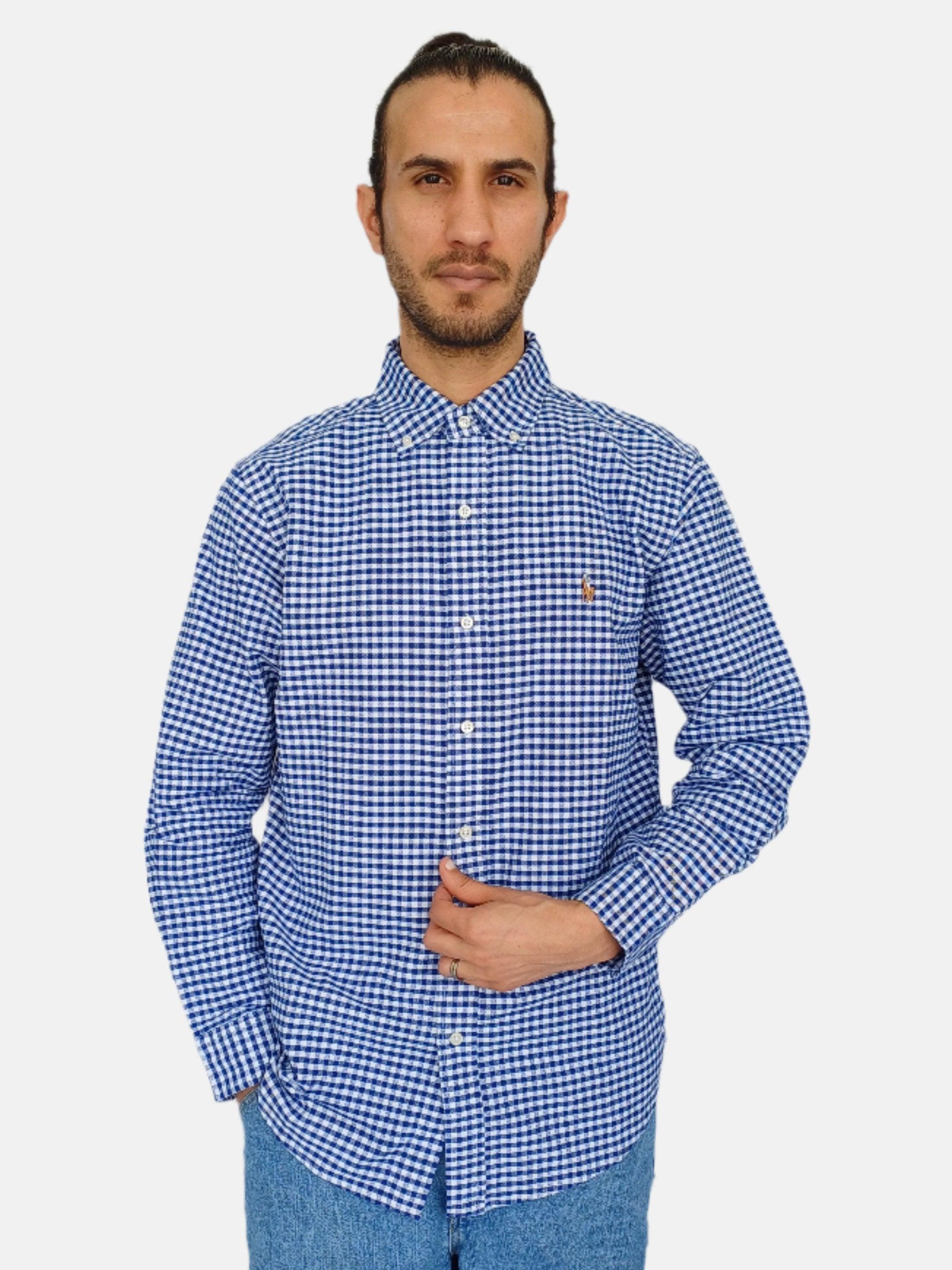 Ralph Lauren Blue Check Classic Fit FS Shirts – Brands Outlet