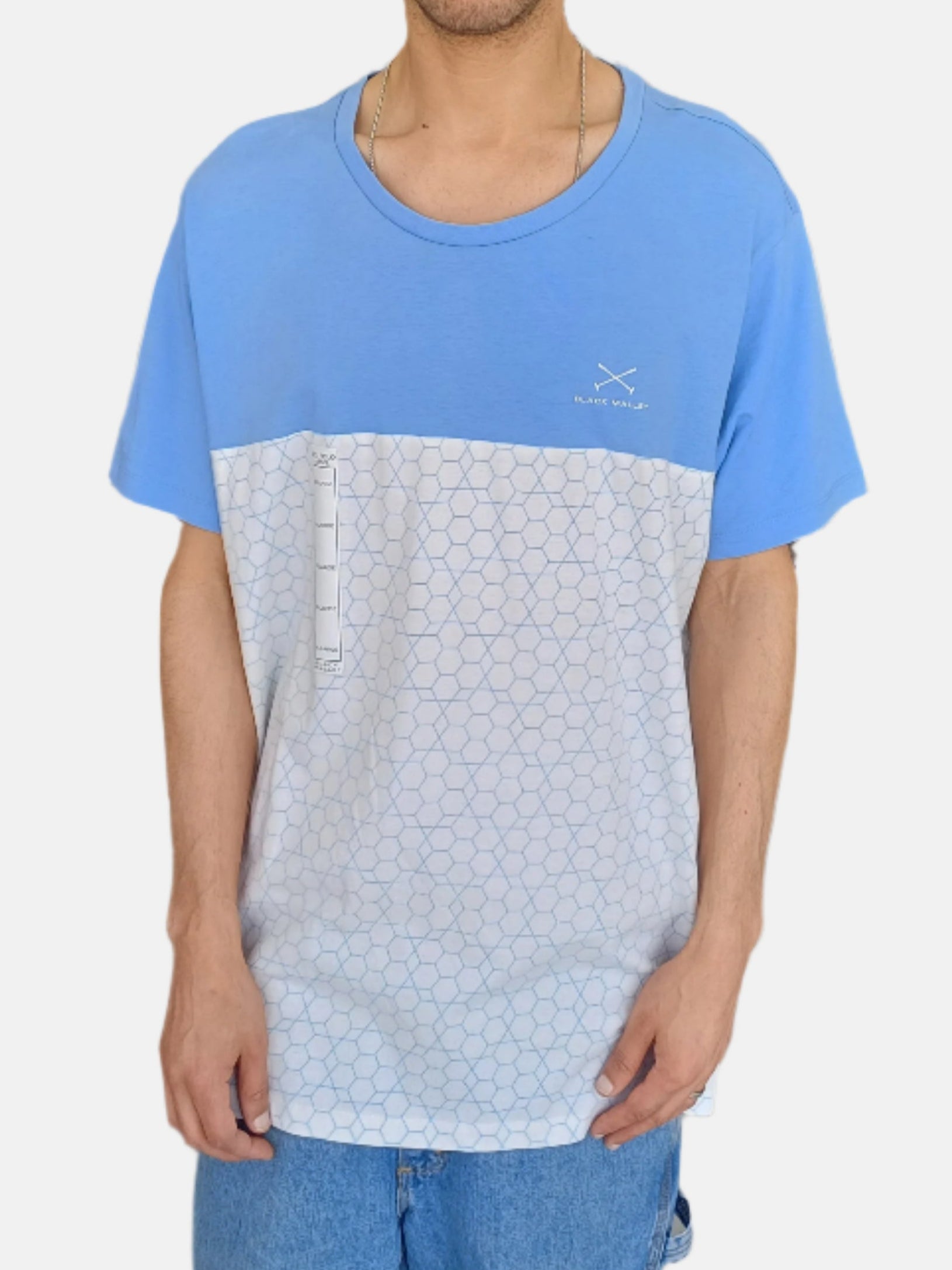 U.S. Polo Assn. Round Neck T-Shirts Blue White 61