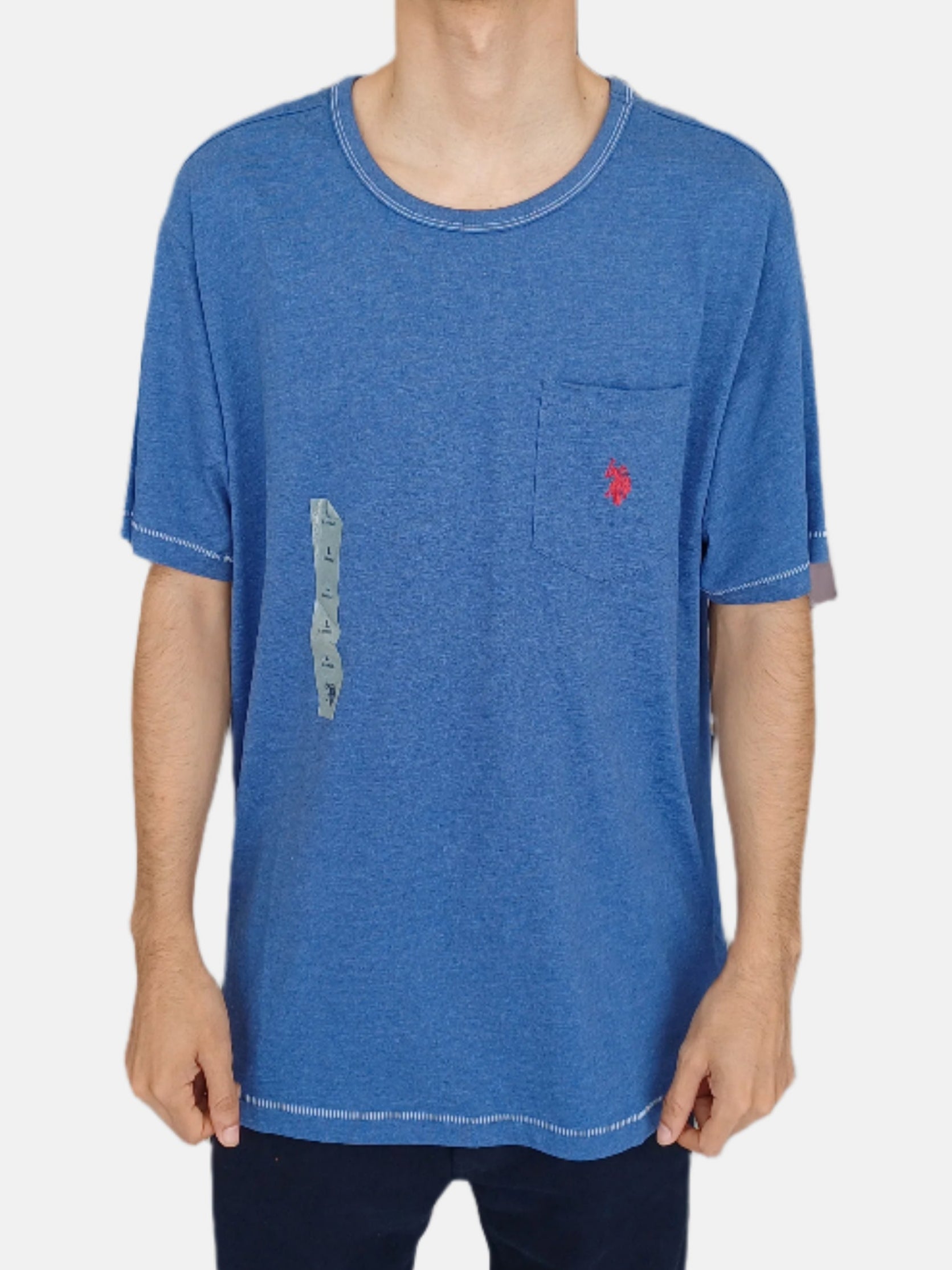 U.S. Polo Assn. Round Neck T-Shirts Blue 26