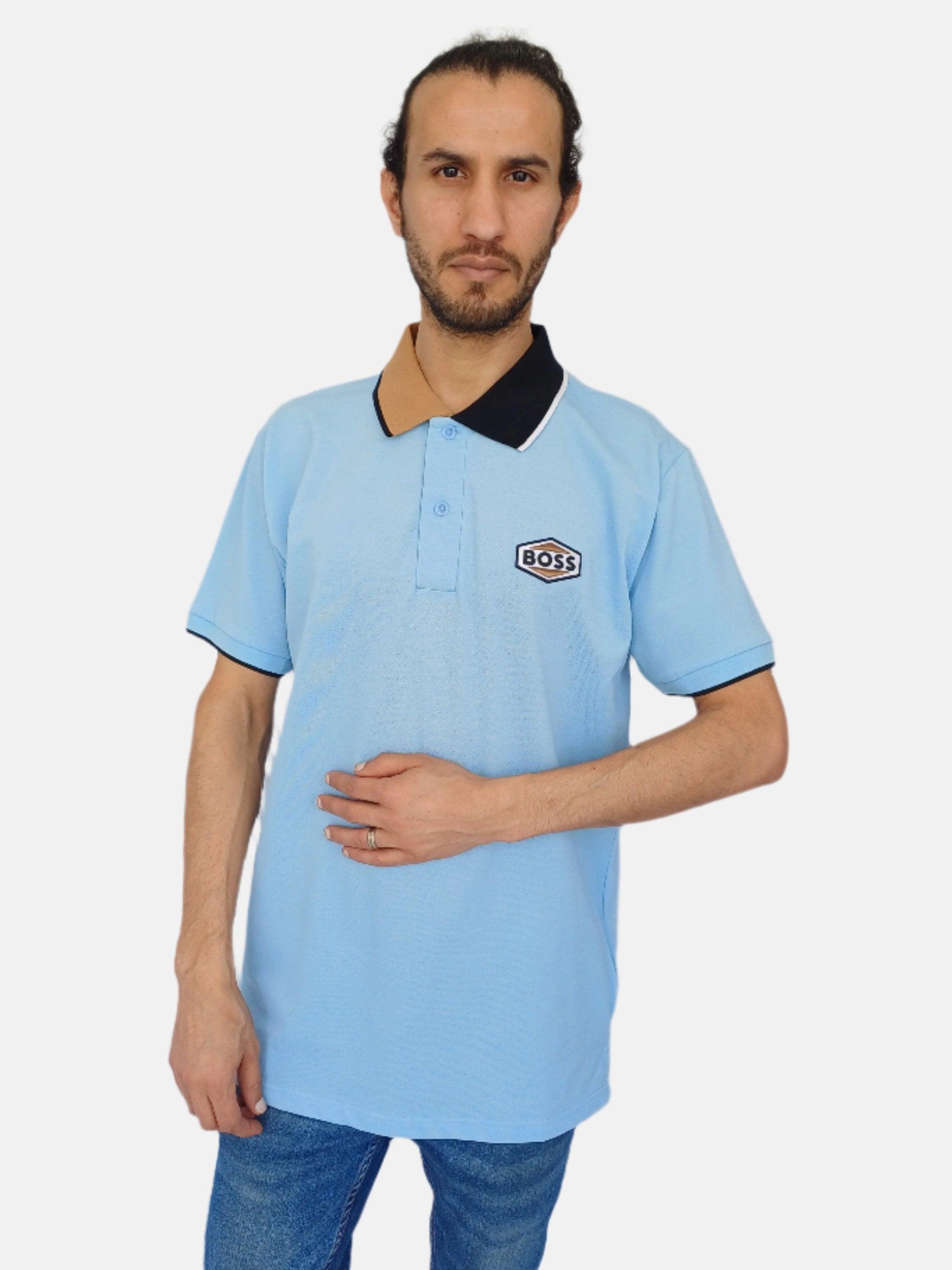 XL-Blue Parlay Boss Polo T-shirt 50488275
