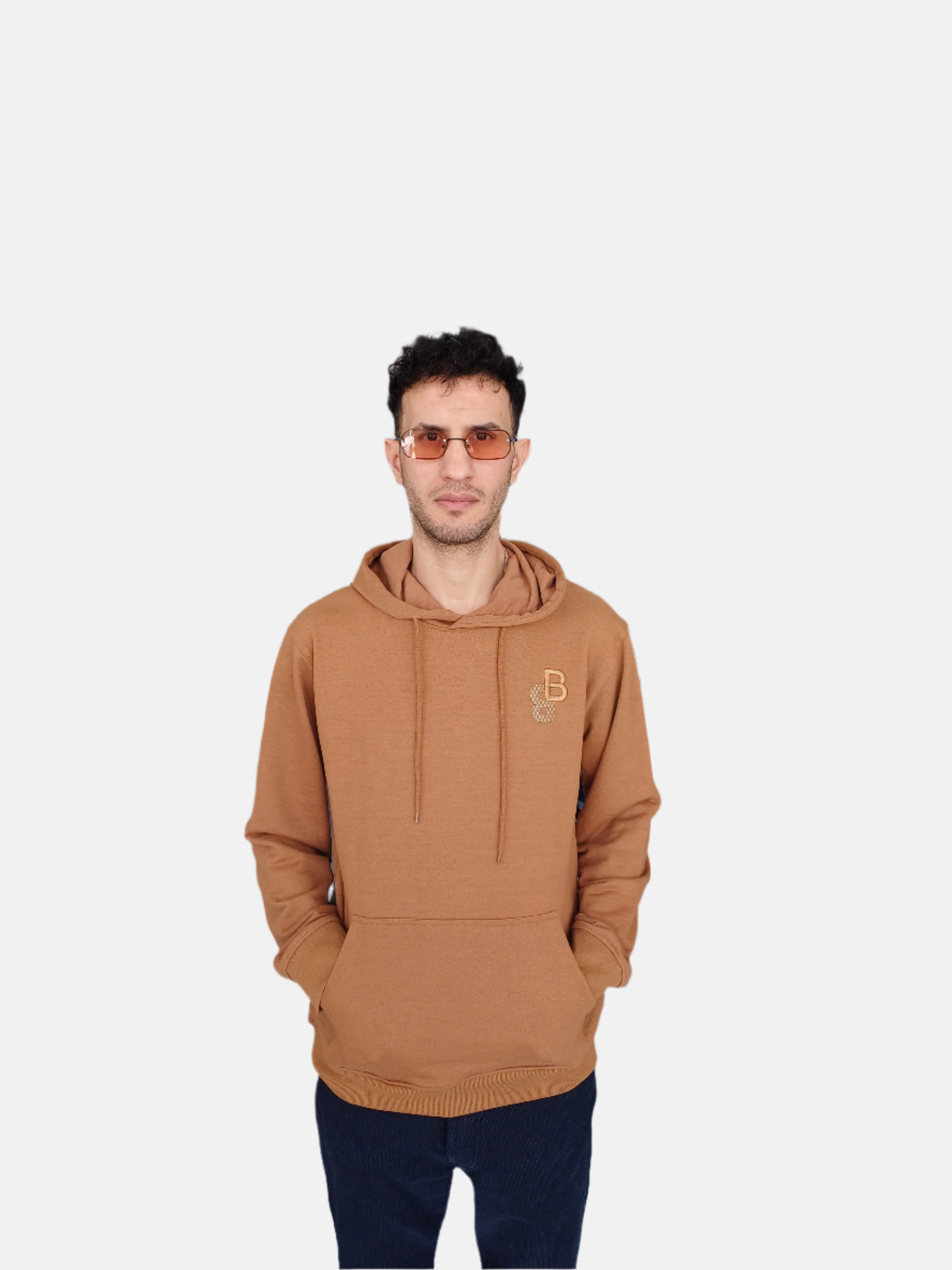 Burberry Brown Men Hoodies Sweatshirt 400561611004