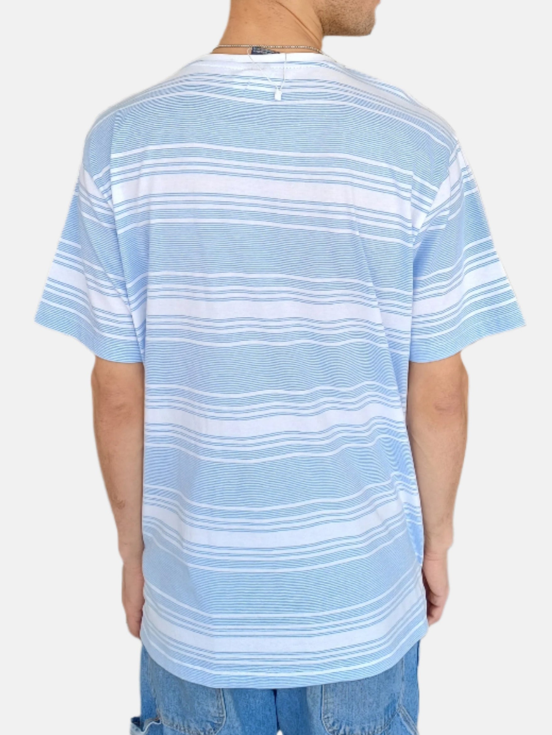 U.S. Polo Assn. Round Neck T-Shirts Sky Blue 63