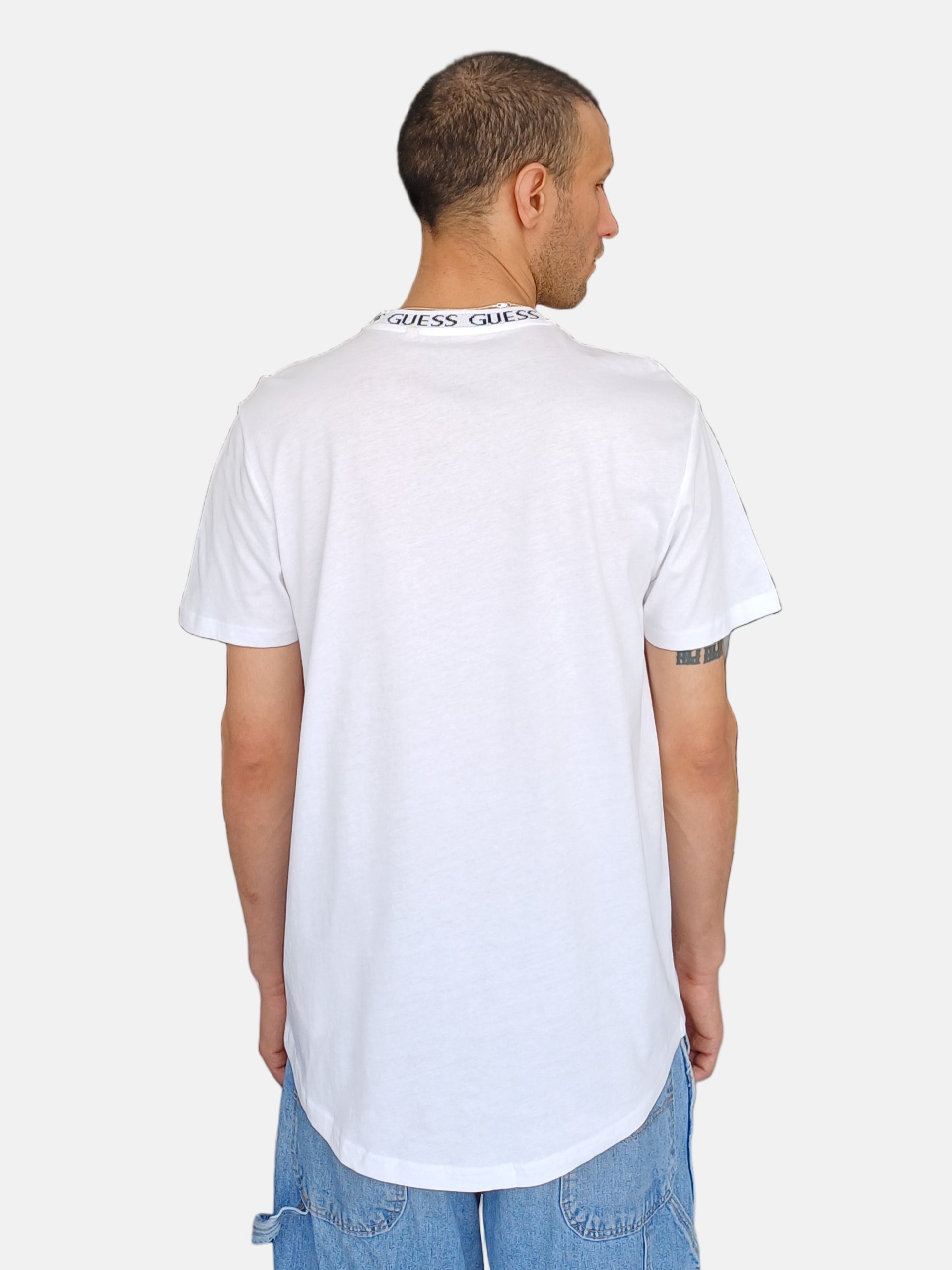 Guess Round Neck T-shirt White XBOP05
