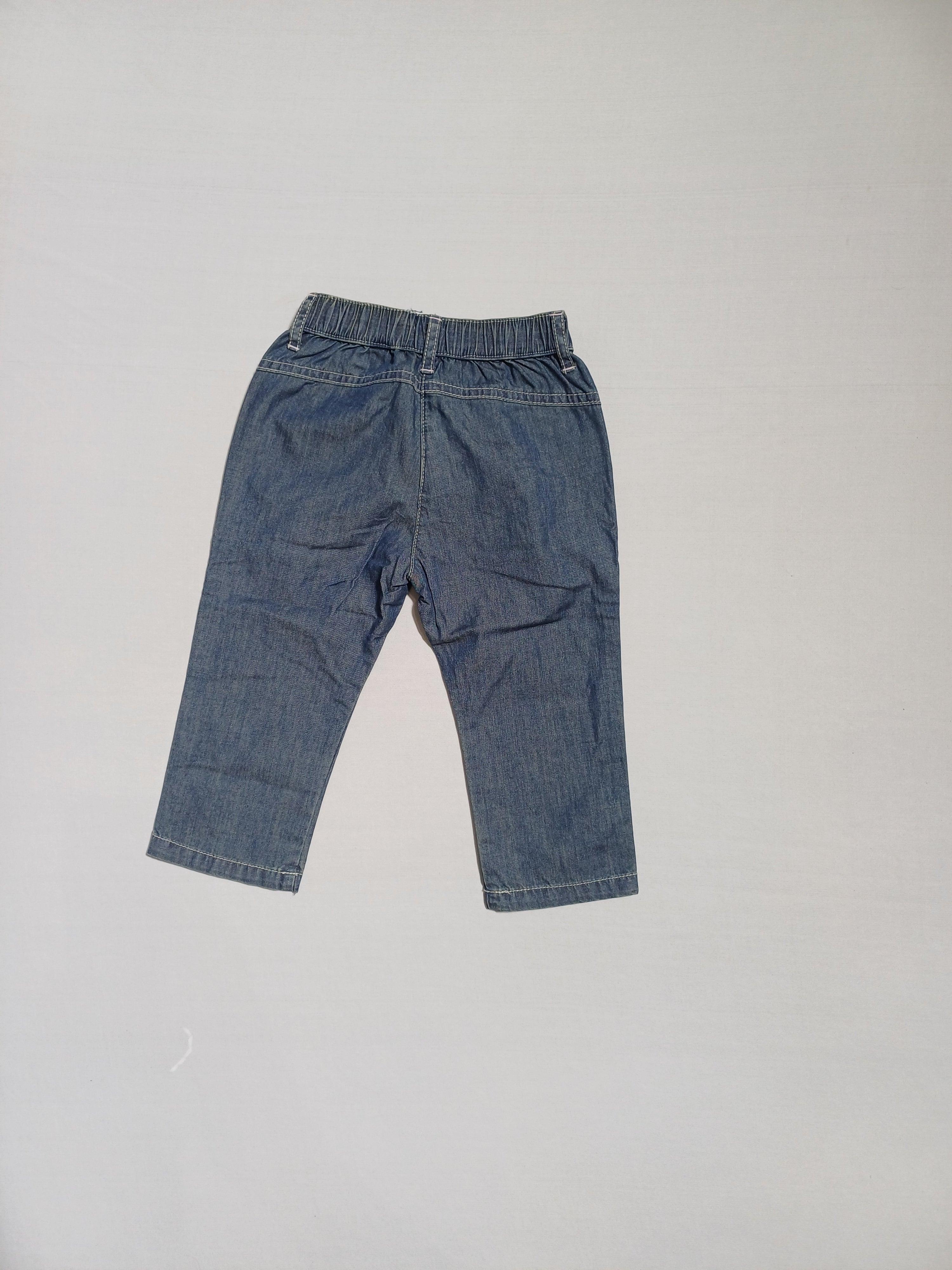 MONTEFIORE BLUE-12M BABY GIRL JEAN H80 PE0100