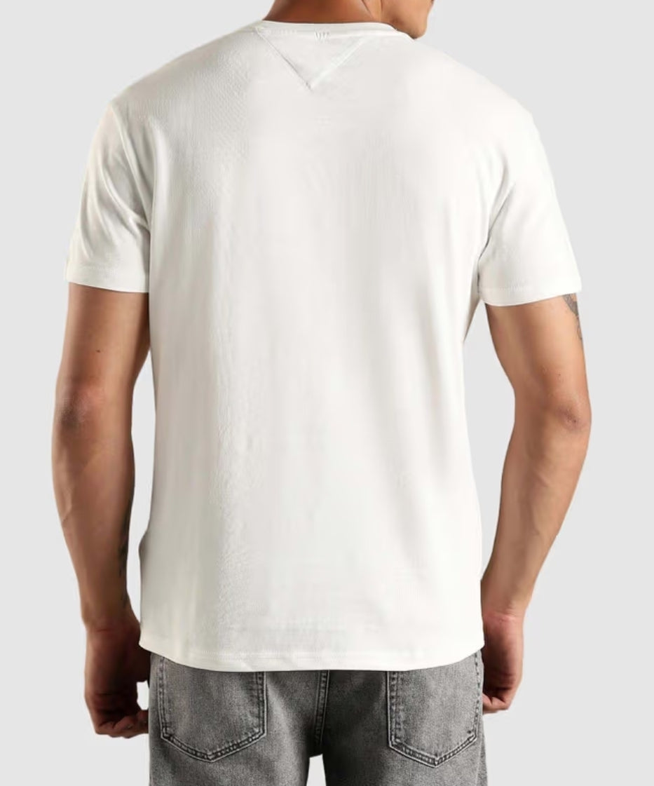 Tommy Jeans T-Shirt Round Neck White DM22464