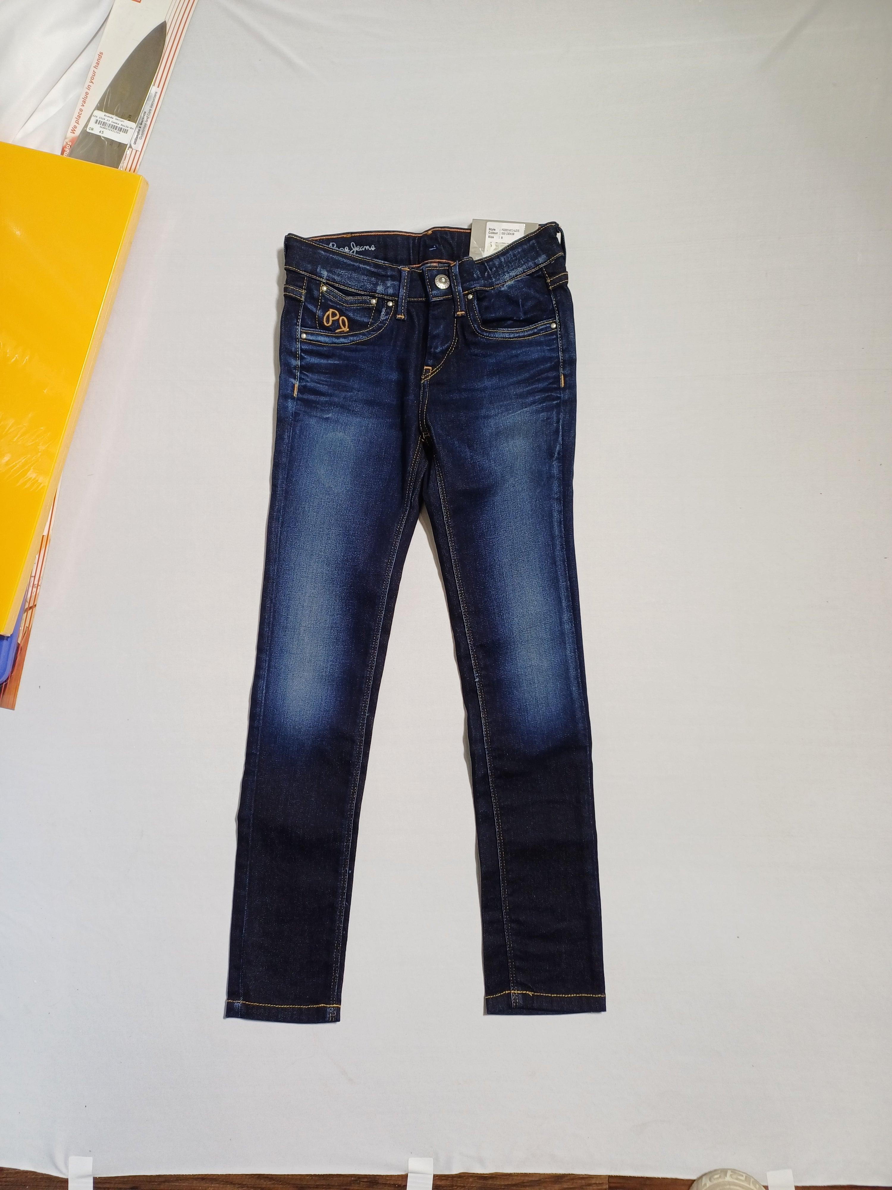 PEPE JEANS BLUE-8Y GIRL JEANS PG200214S12