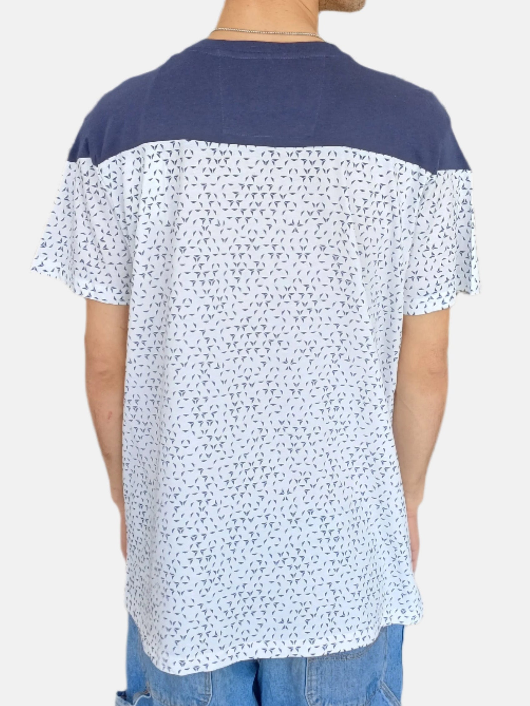 U.S. Polo Assn. Round Neck T-Shirts White Navy 35