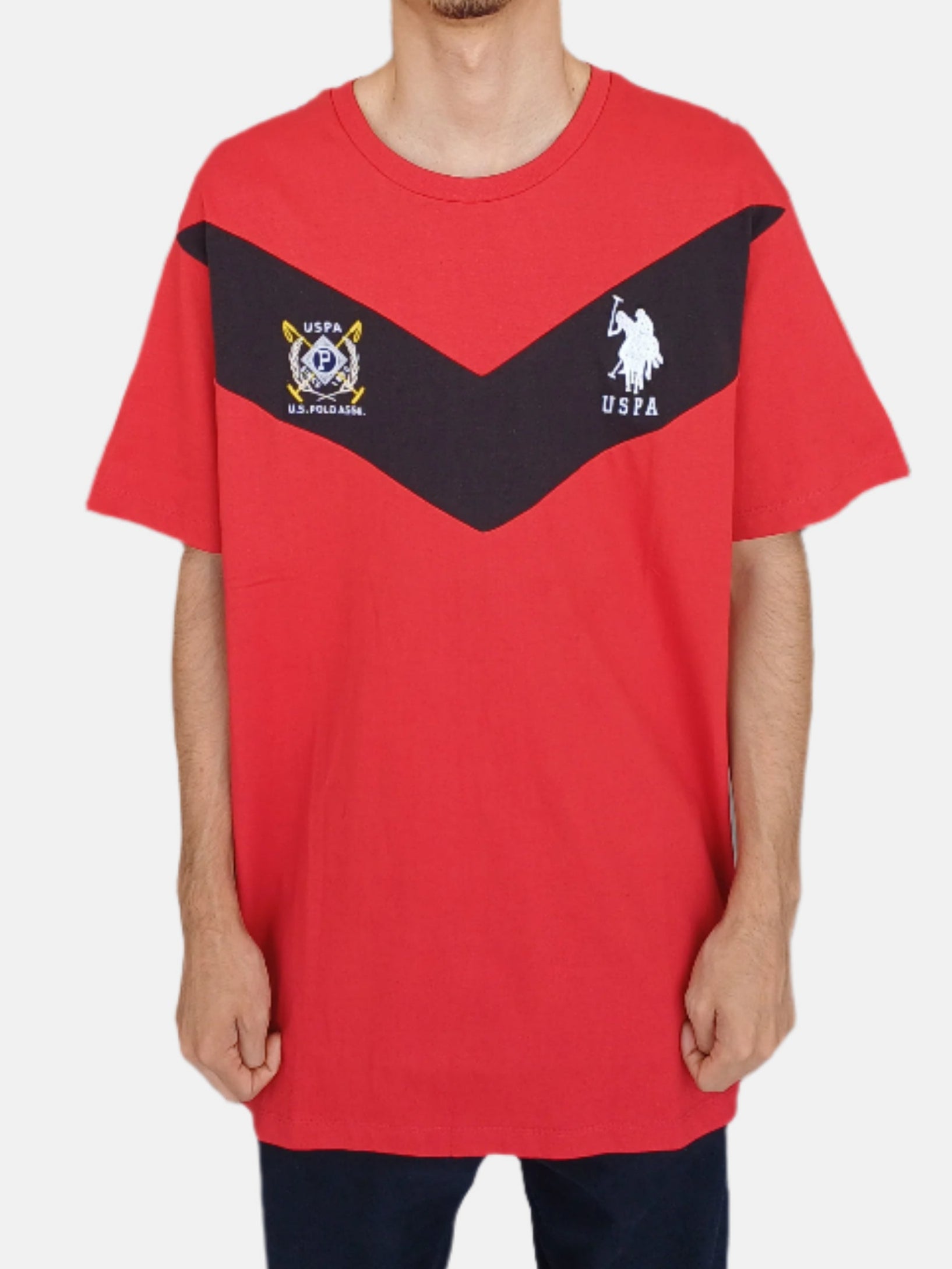 U.S. Polo Assn. Round Neck T-Shirts Red 37