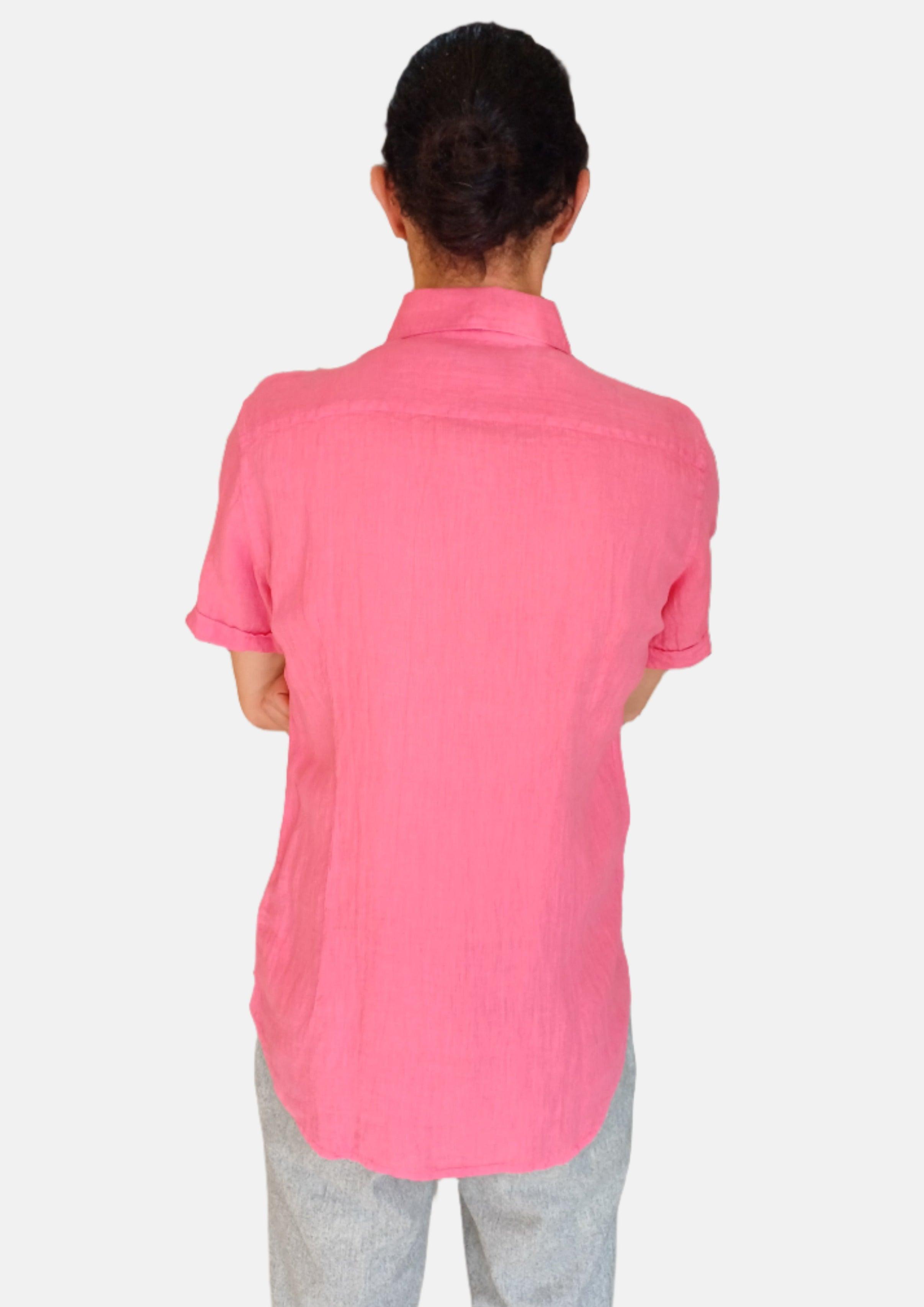 قميص رجالي LIU.JO بأكمام قصيرة MIAMI-S15