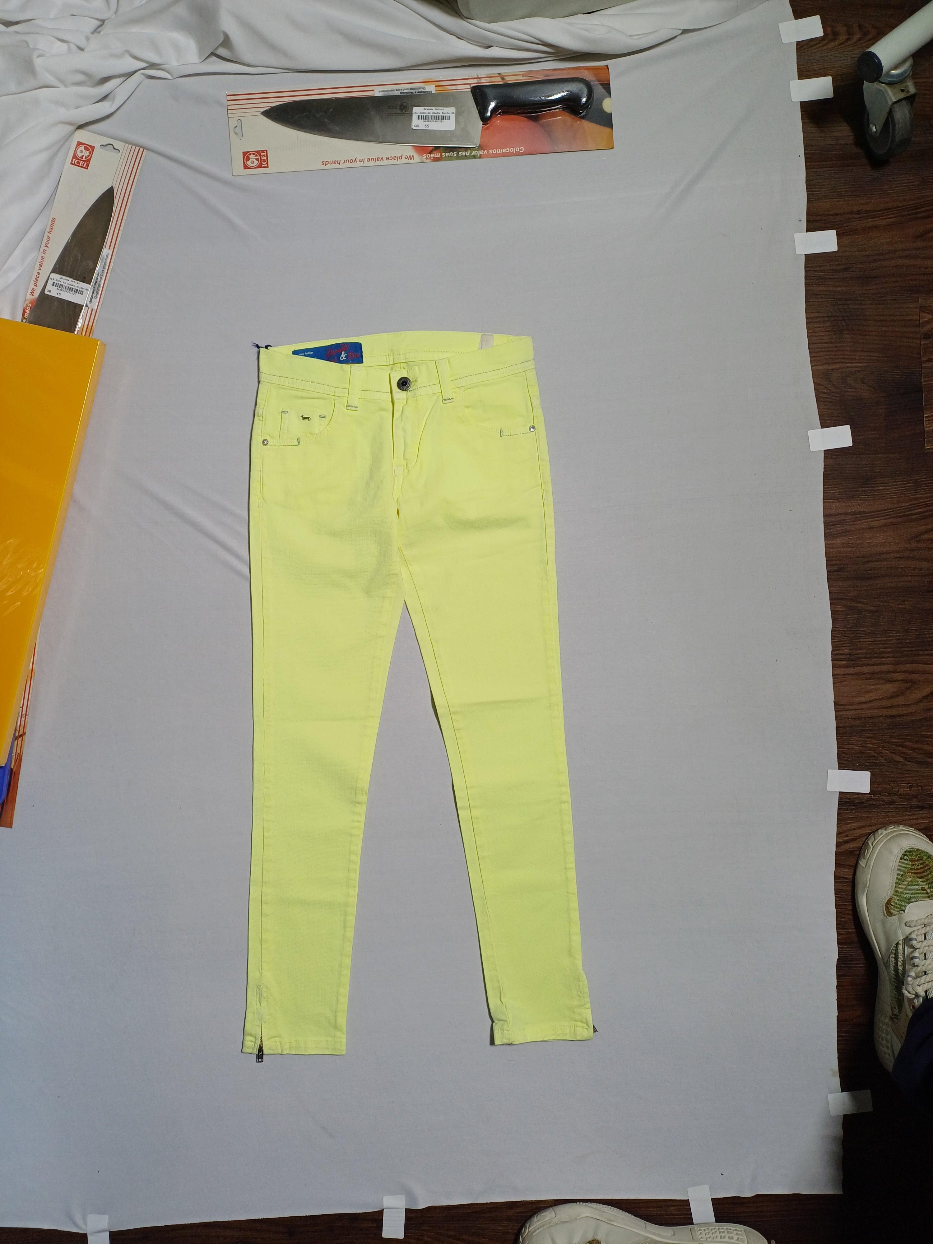 بنطلون جينز HARMONT&BLAINE YELLOW-L/140 للبنات 9000JW