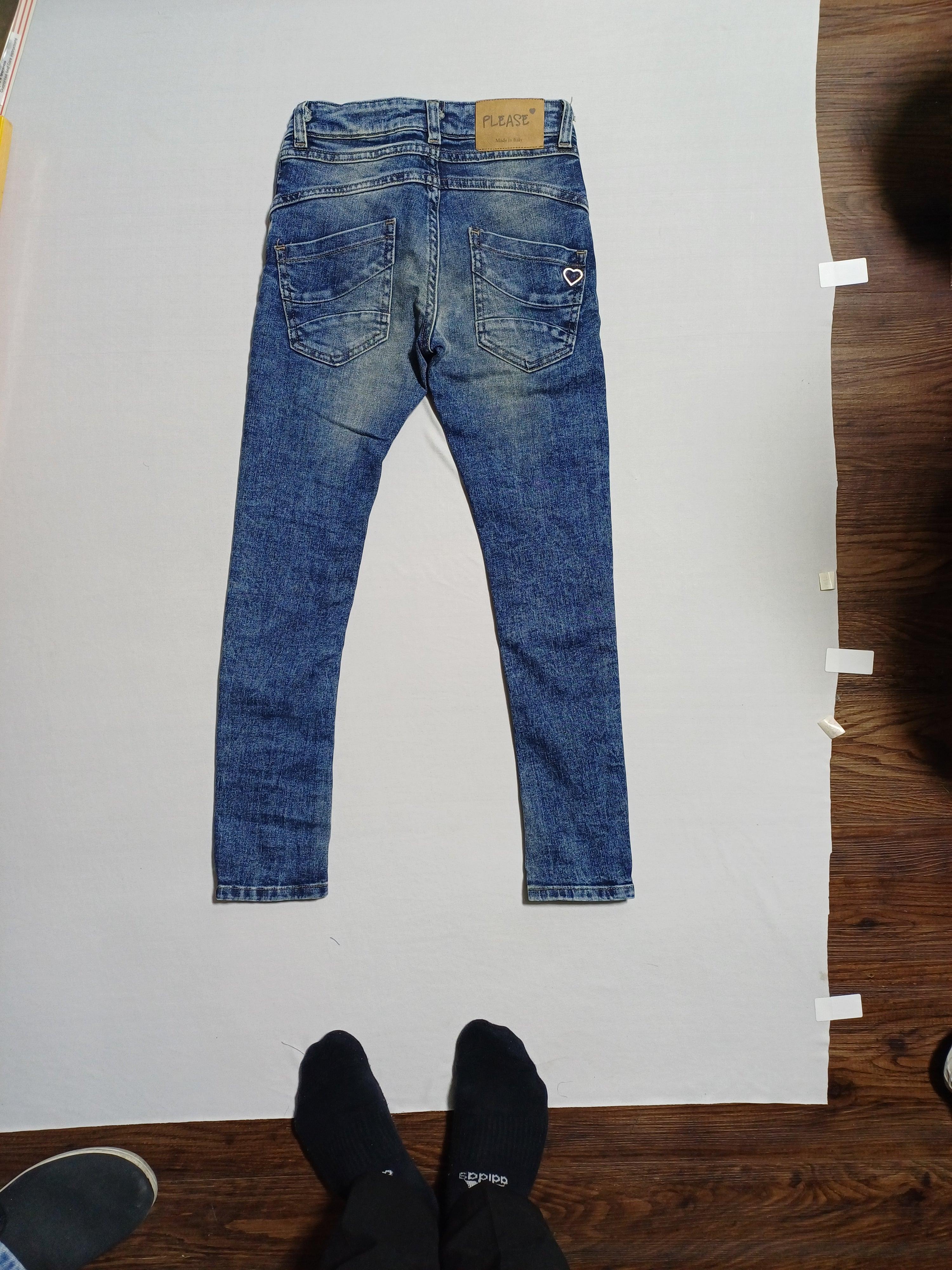 PLEASE BLUE-S GIRL JEANS 00072