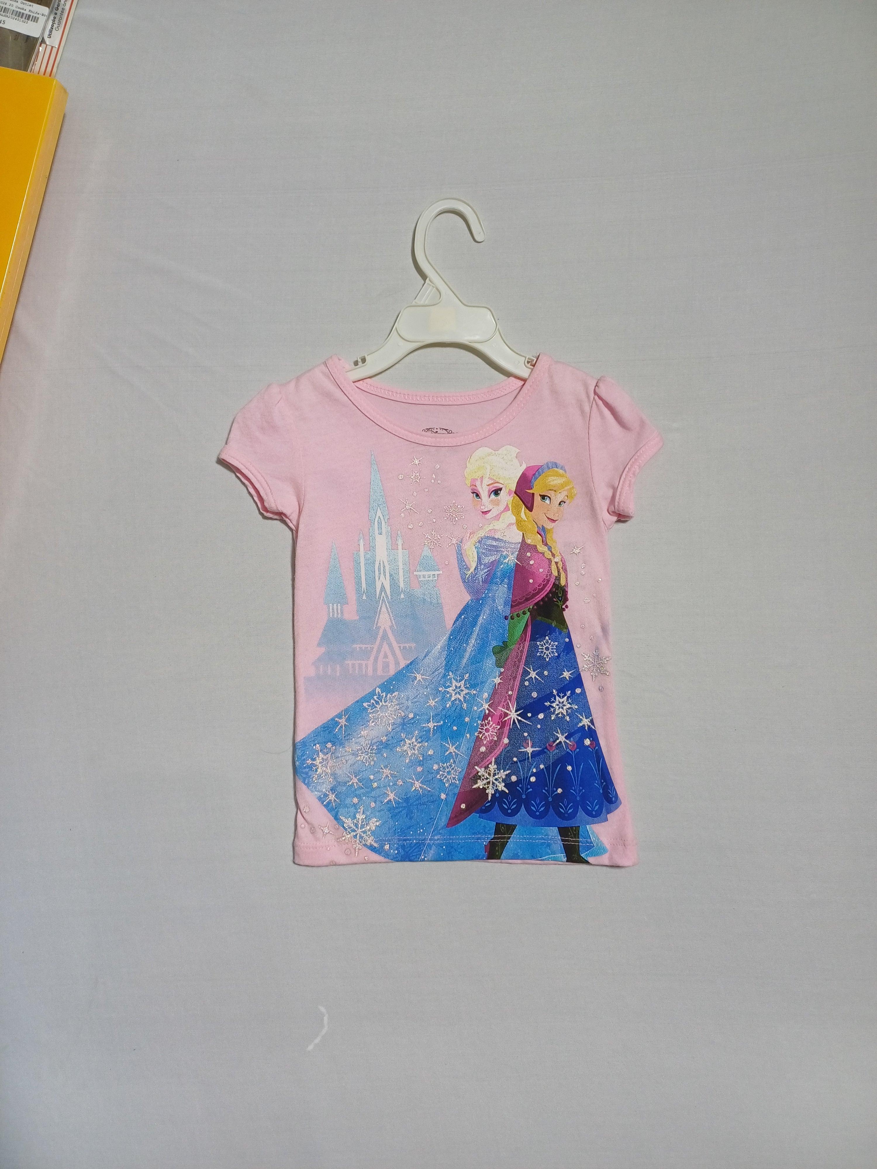 DISNEP FROZEN PINK-2T GIRL RN T-SHIRT SS QB527BZM3