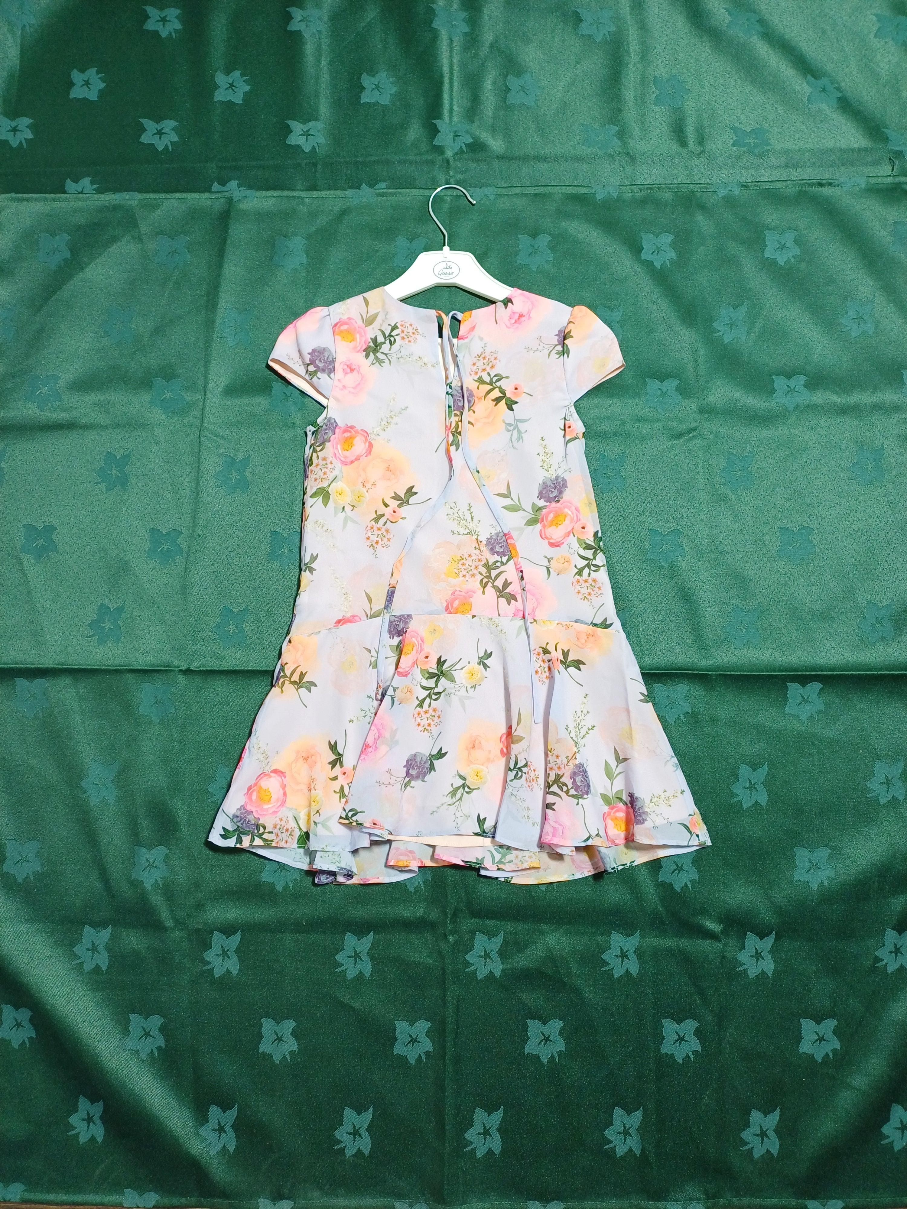 OH MY PRUPRLEFLORAL-4Y GIRL DRESS 0011
