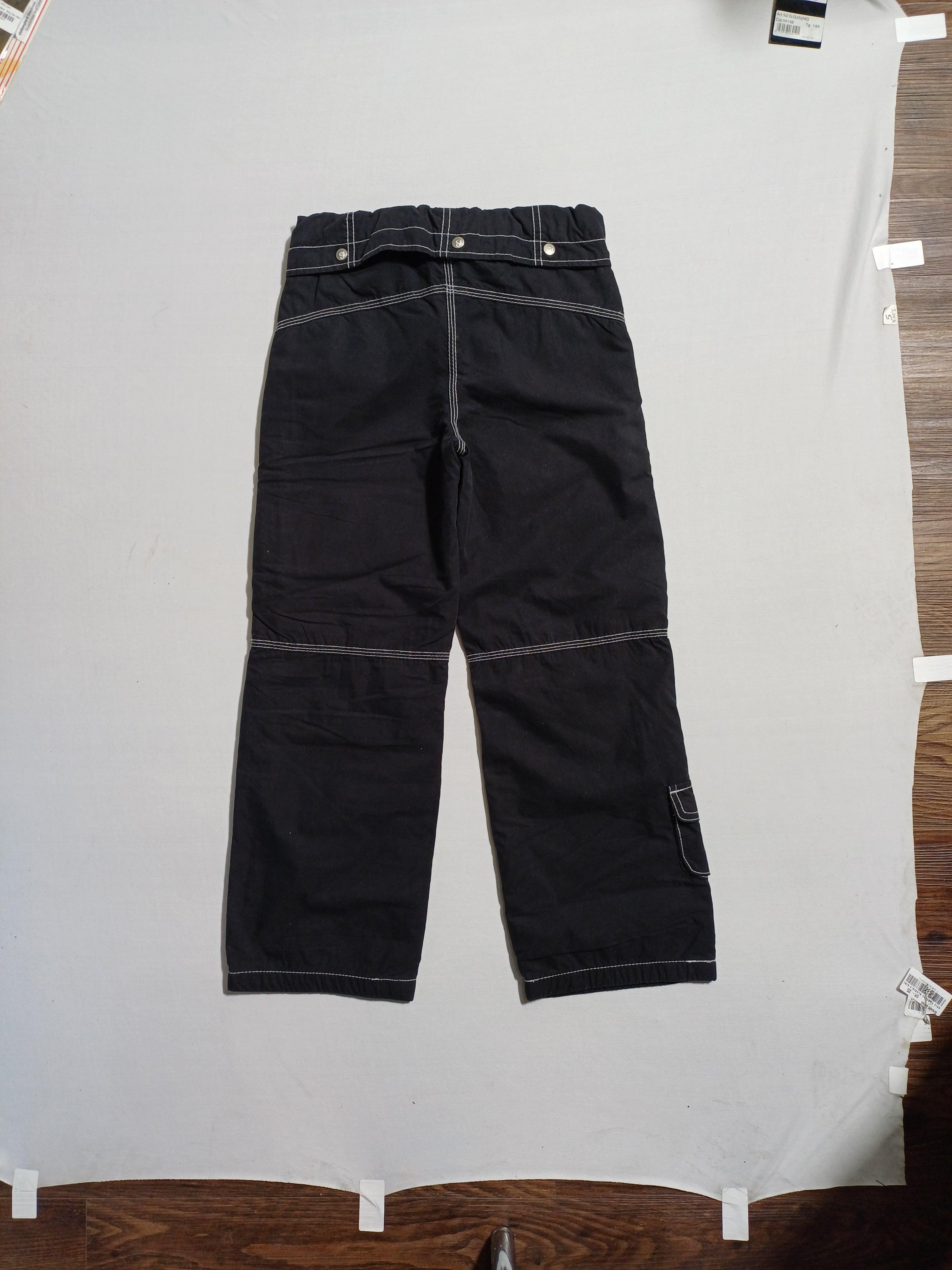 SARABANDA BLACK-7Y GIRL TROUSER 02825