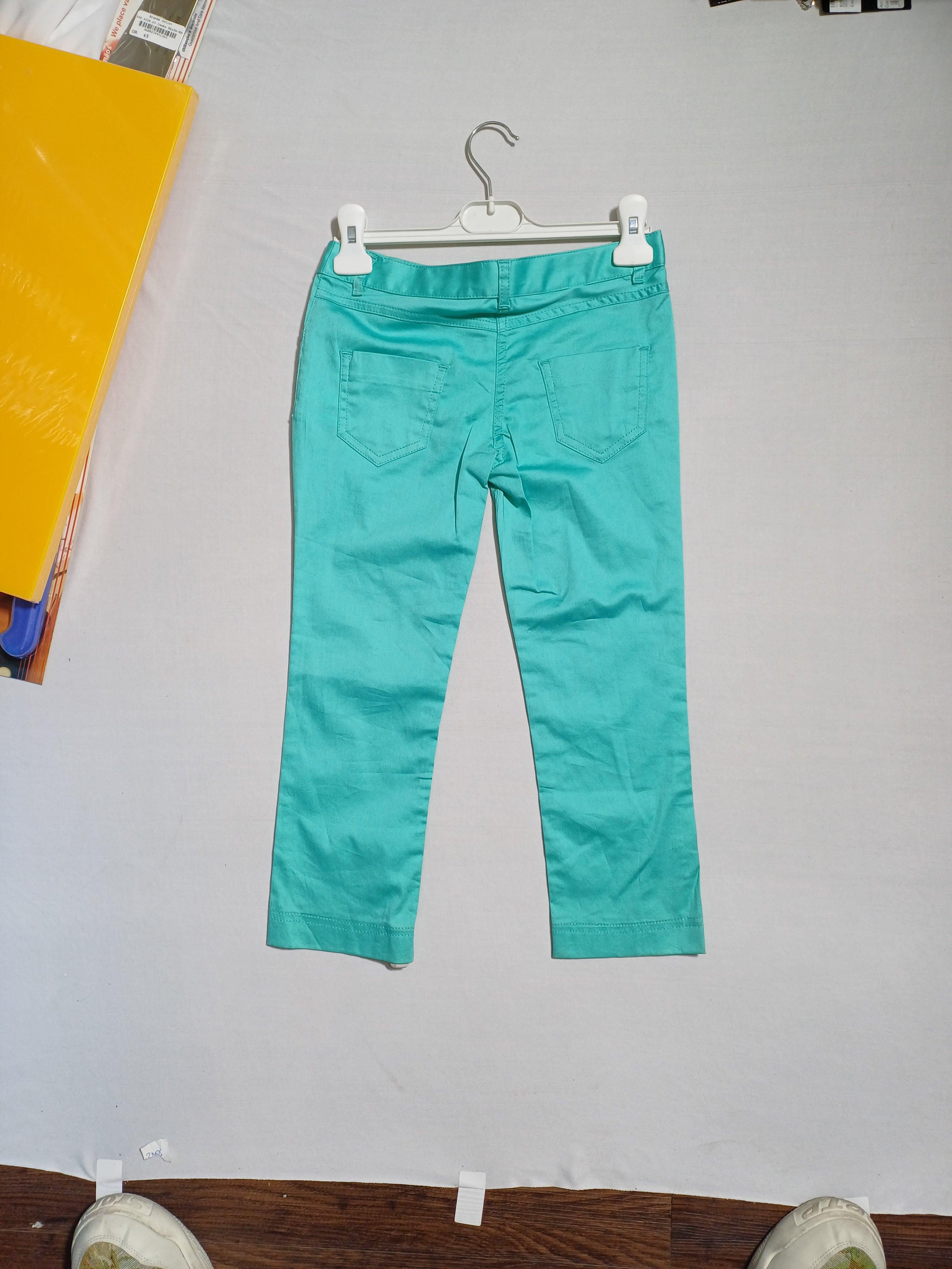 G15Y40307 YESIL-9-10Y GIRL PANT