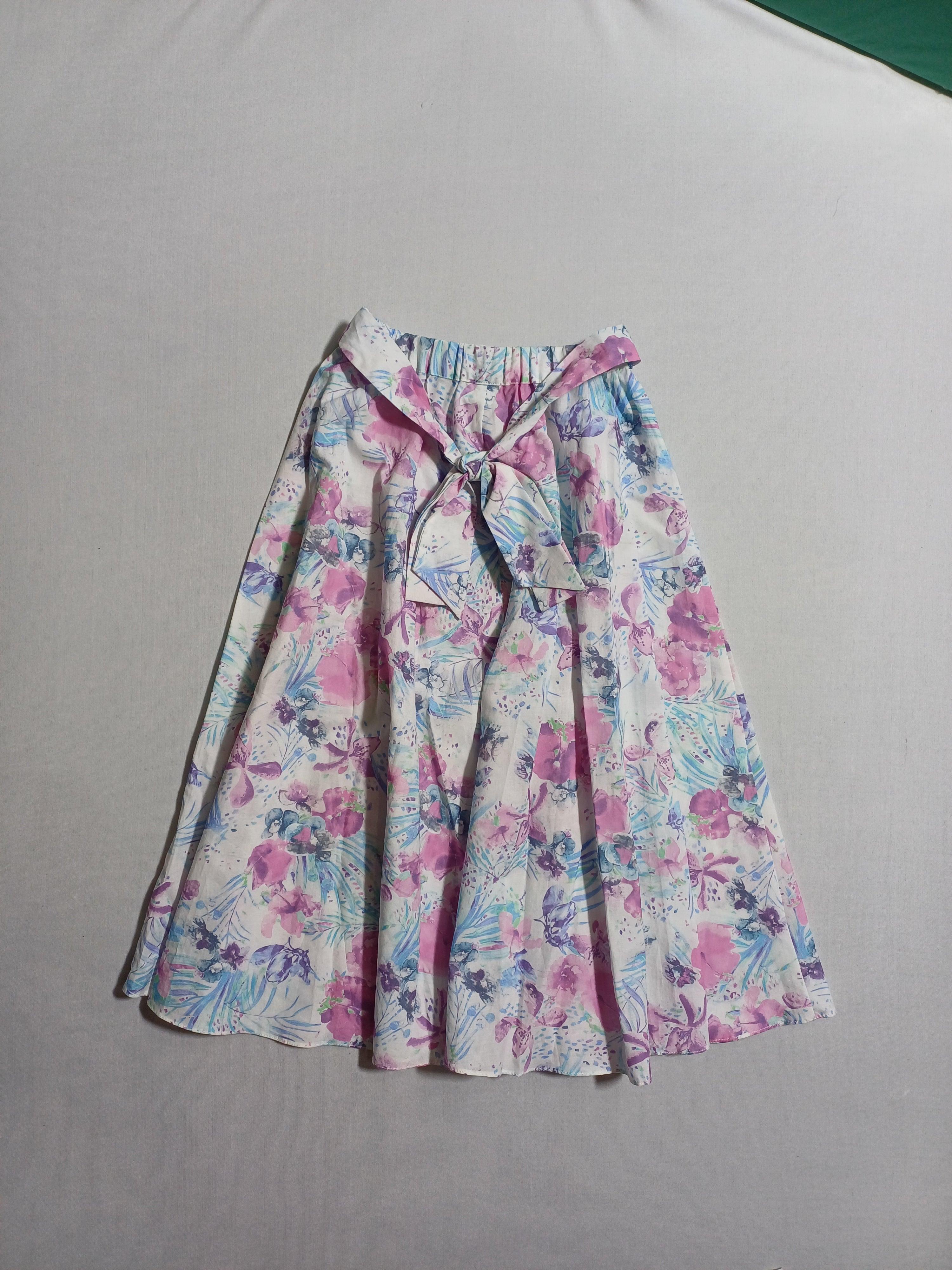 LTM VIOLET FLORAL 0028 GIRL SKIRT
