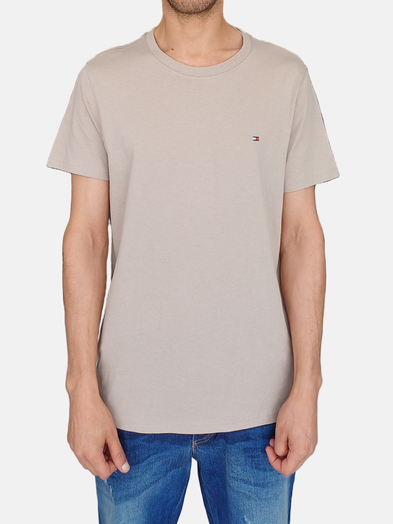 Tommy Jeans T-Shirt Round Neck Biege MO05487 6