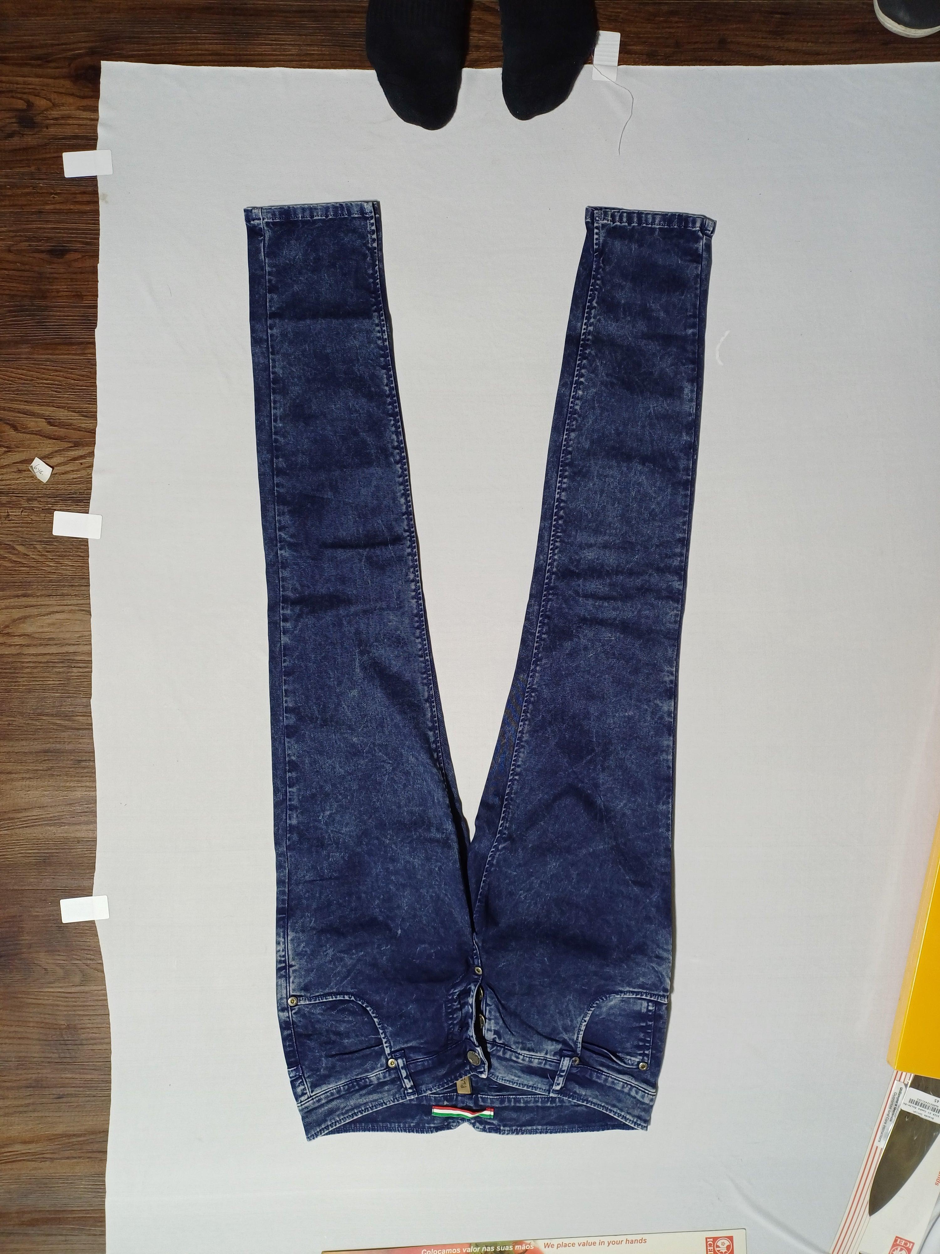 PLEASE BLUE-XL GIRL JEANS 01658