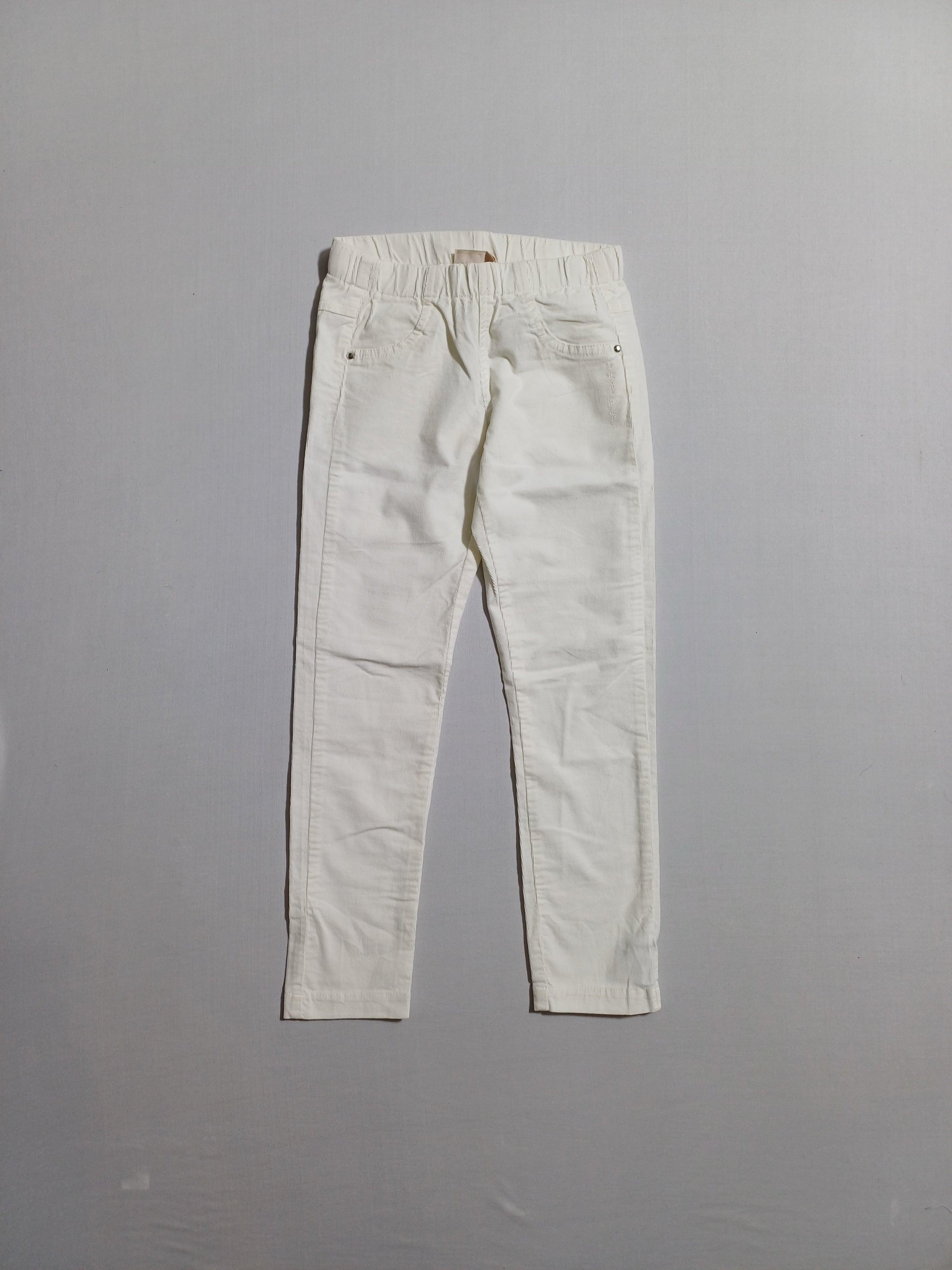 BRUMS WHITE-7Y GIRL TROUSER 133GBH001