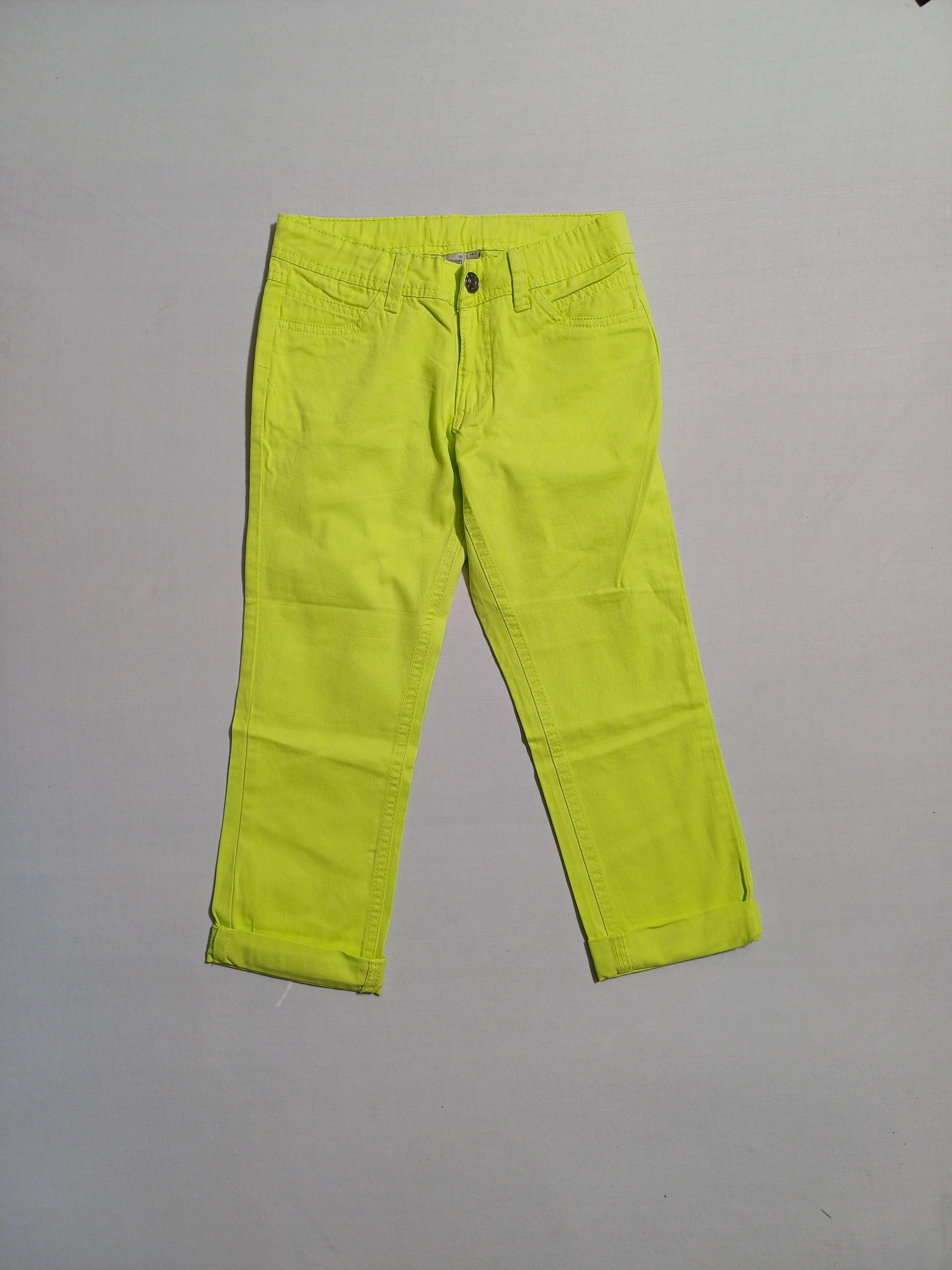 BLUE SEVEN GREEN-9Y GIRLS JEANS 53733X5