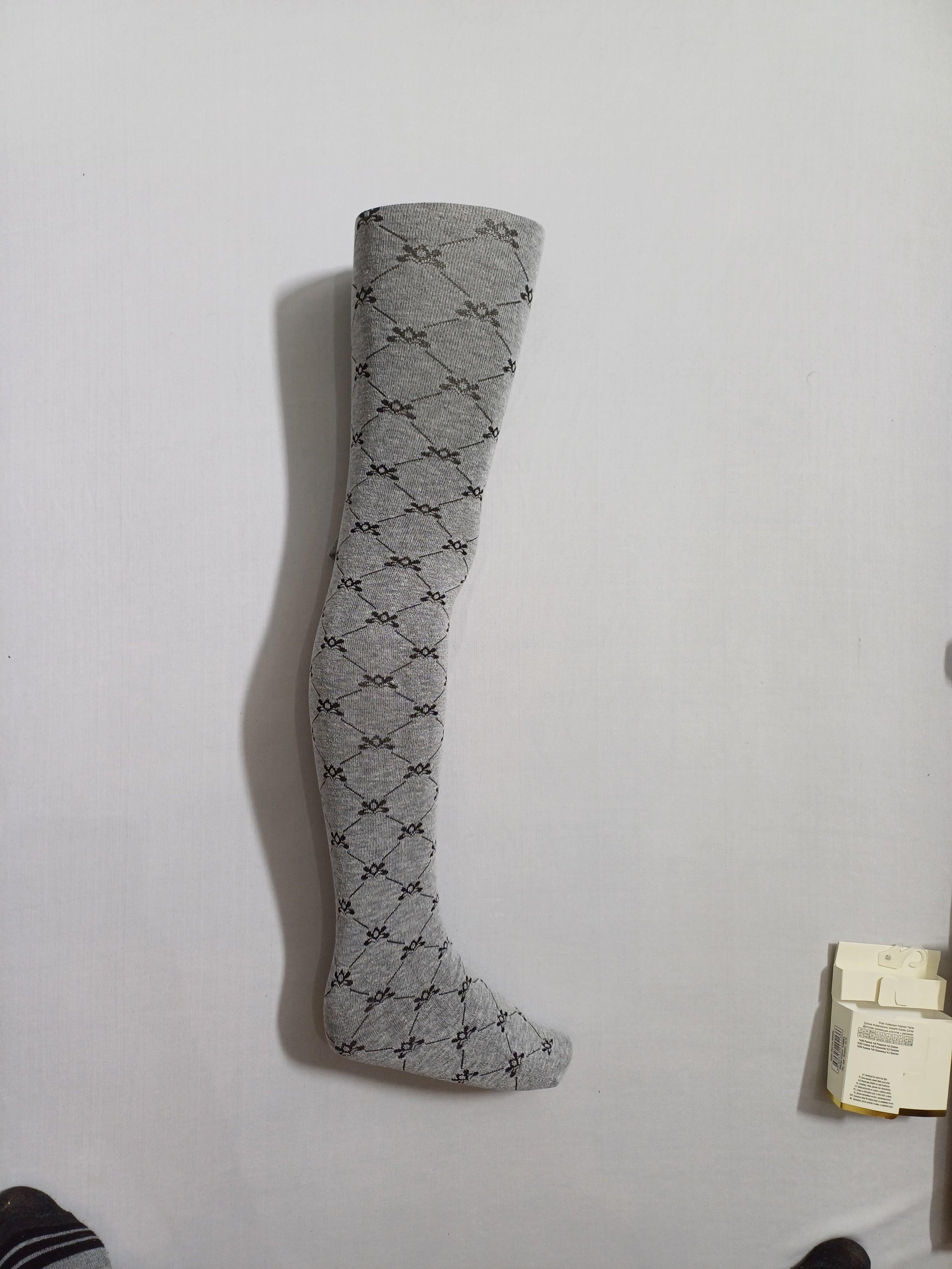 k30083 DGrey Golya Düz girl Pantyhose