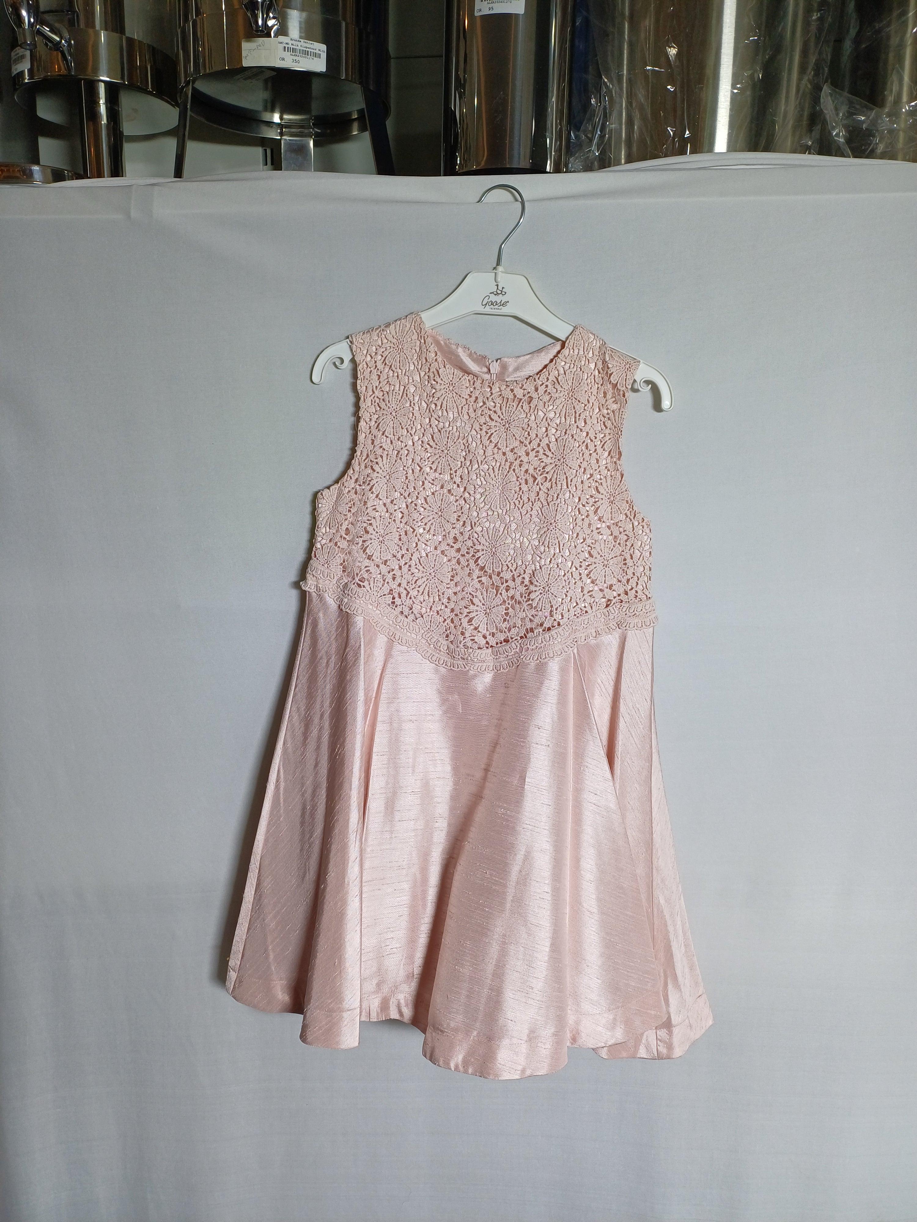 فستان G17Y60857 وردي للبنات بعمر 9/10 سنوات