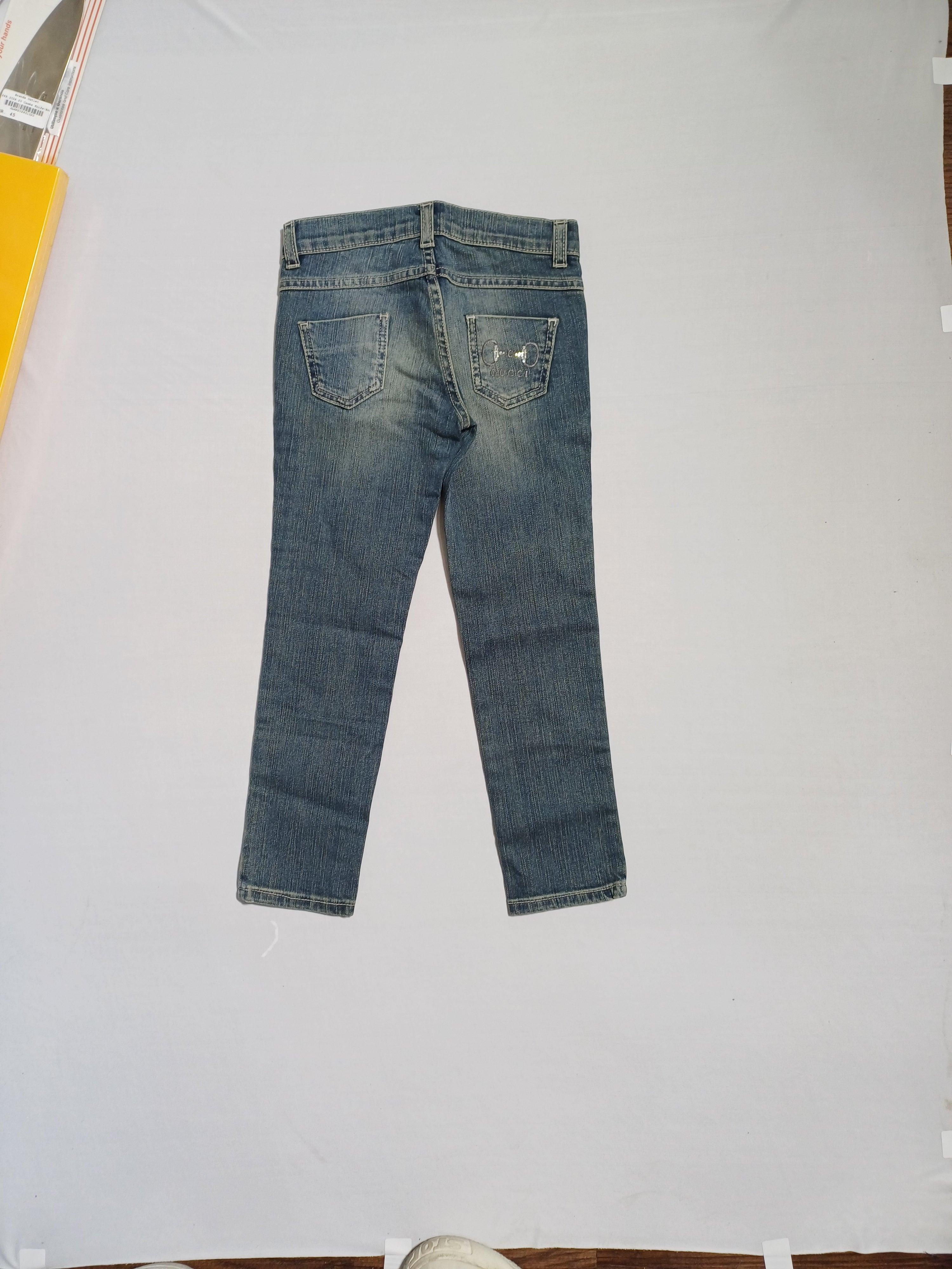 بنطلون جينز GUCCI BLUE-5Y للبنات 271144