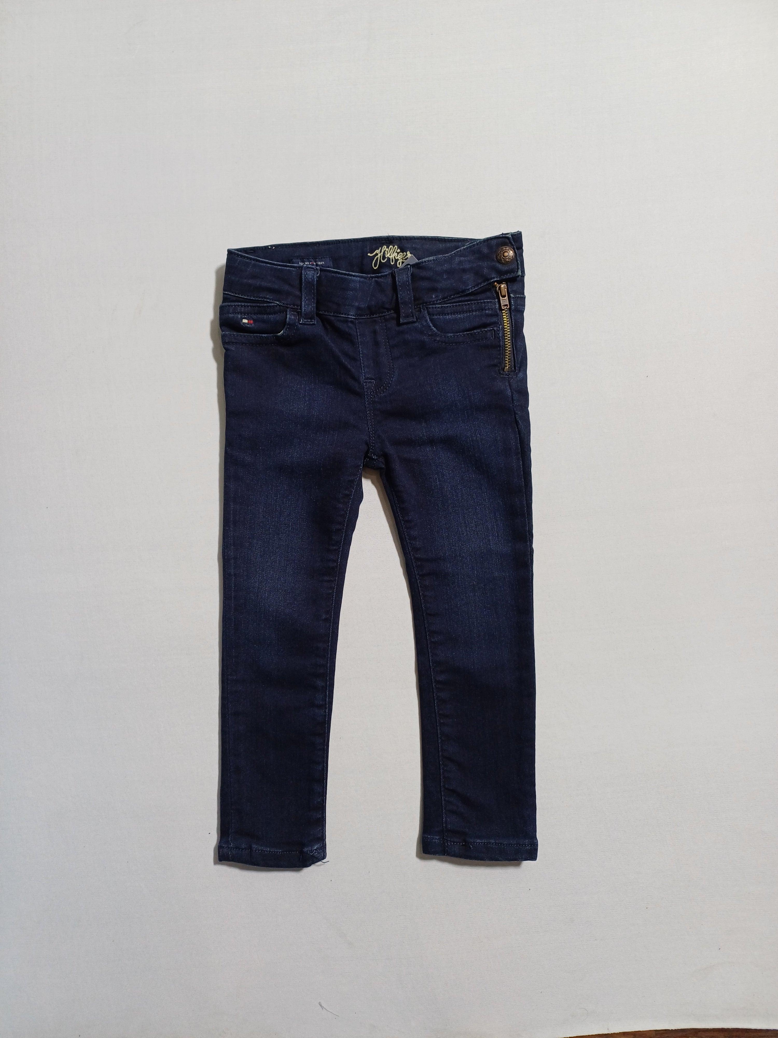 TOMMY HILFIGER BLUE-92-2Y GIRL JEANS CJ27115437