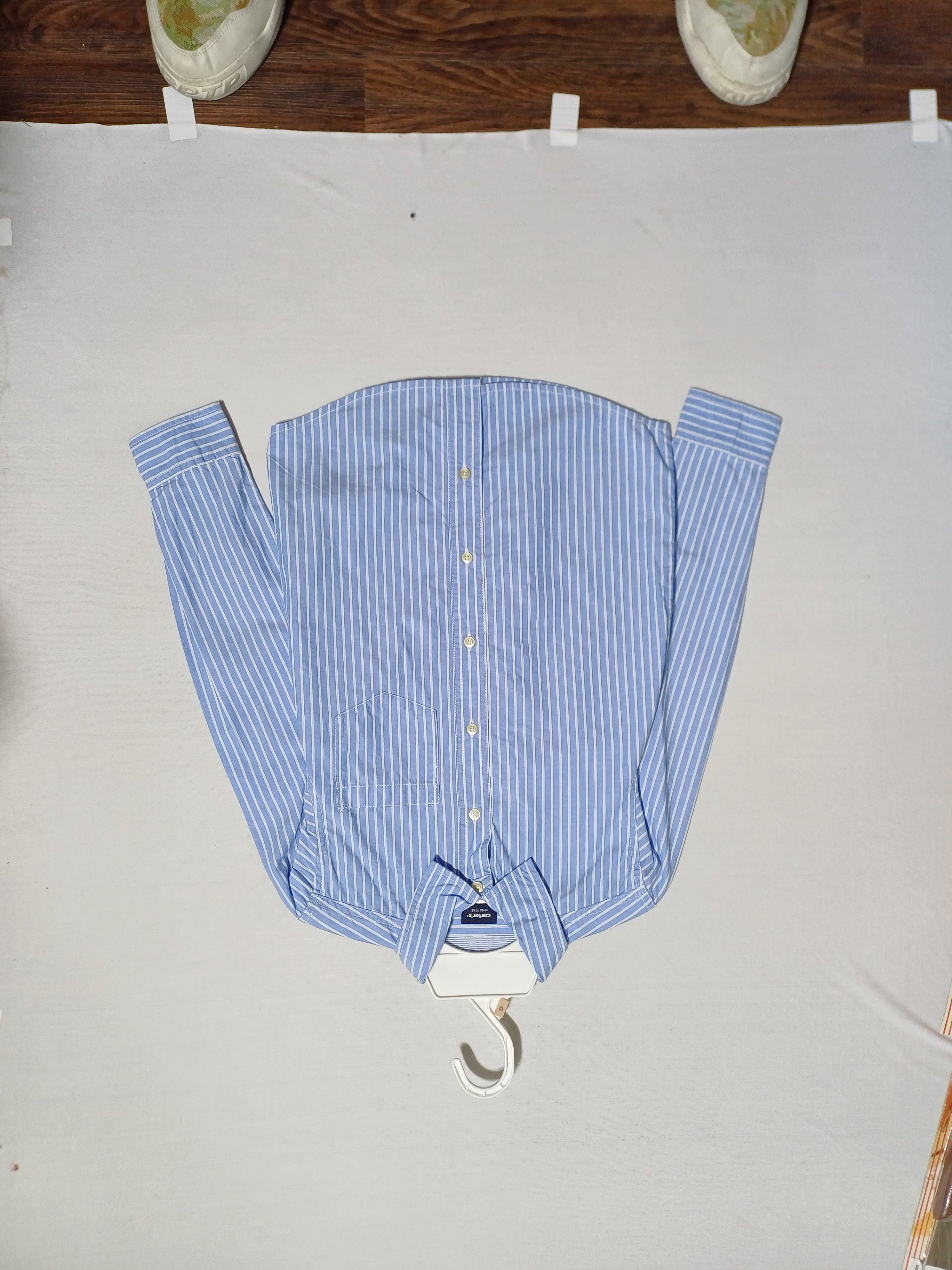 CARTER'S BLUE-7Y BOYS SHIRT
