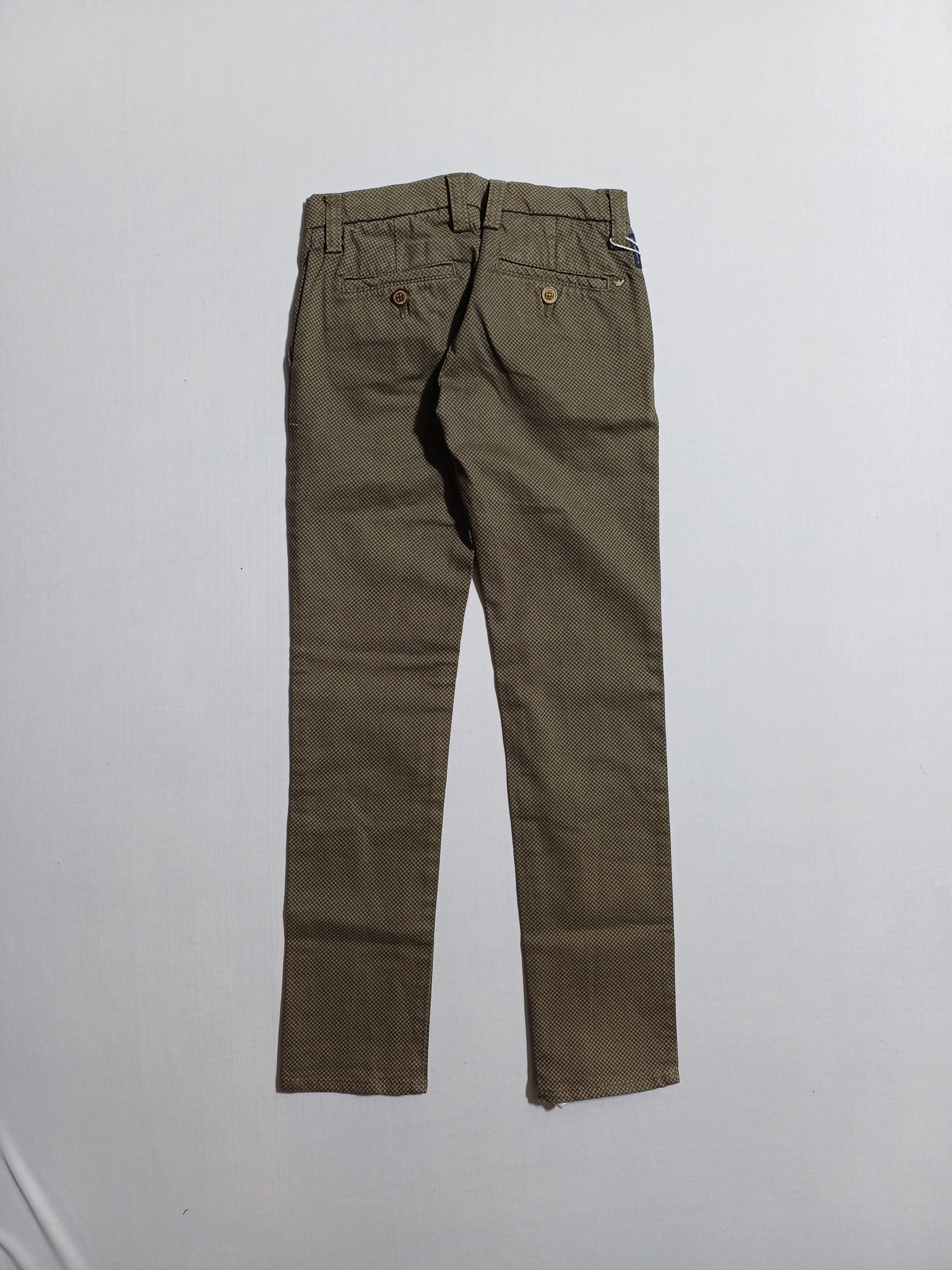 ARMANI BROWN-8A BOY PANT B4P15