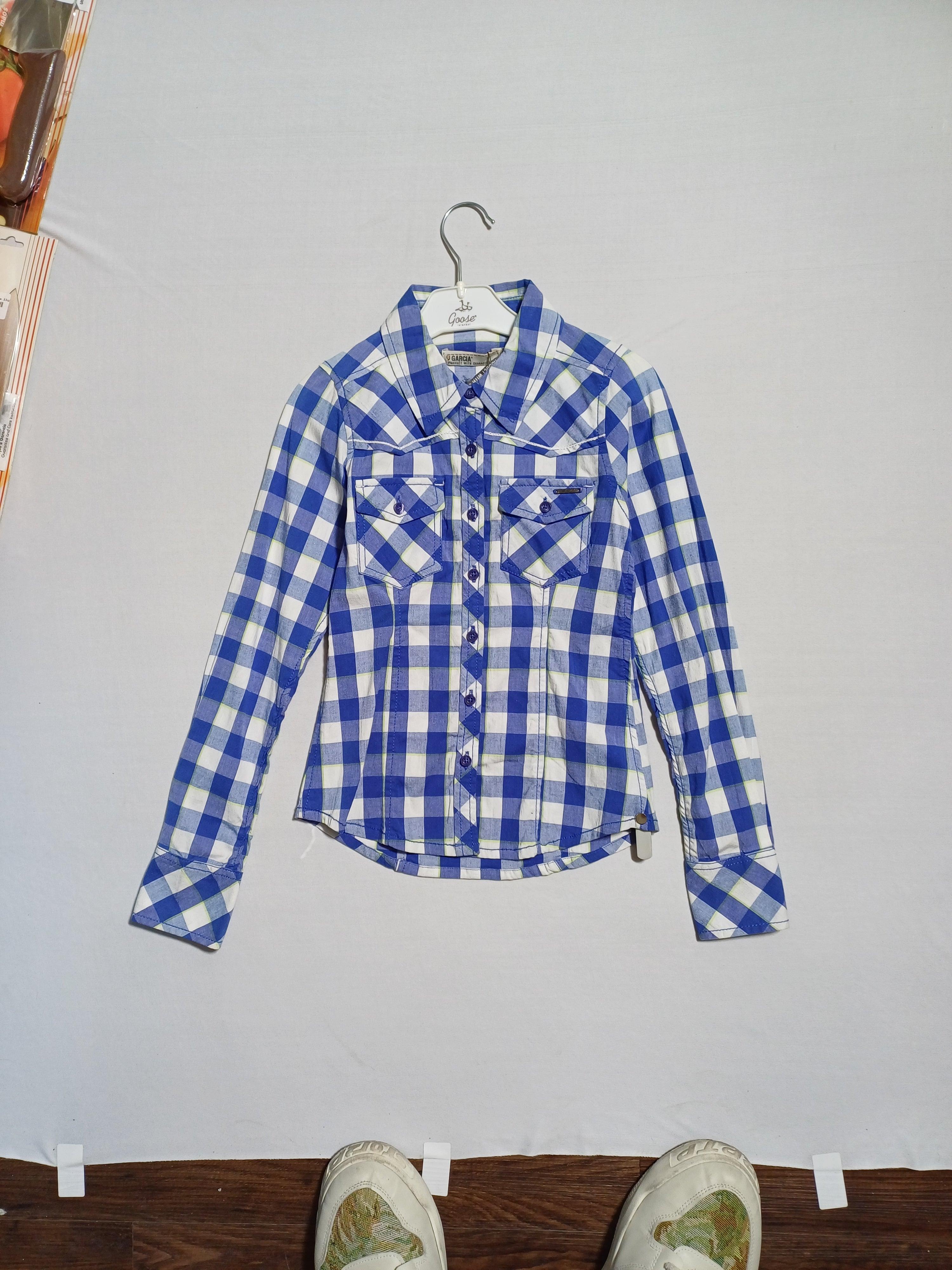 GARCIA BLUE-8Y BOYS SHIRT M22012