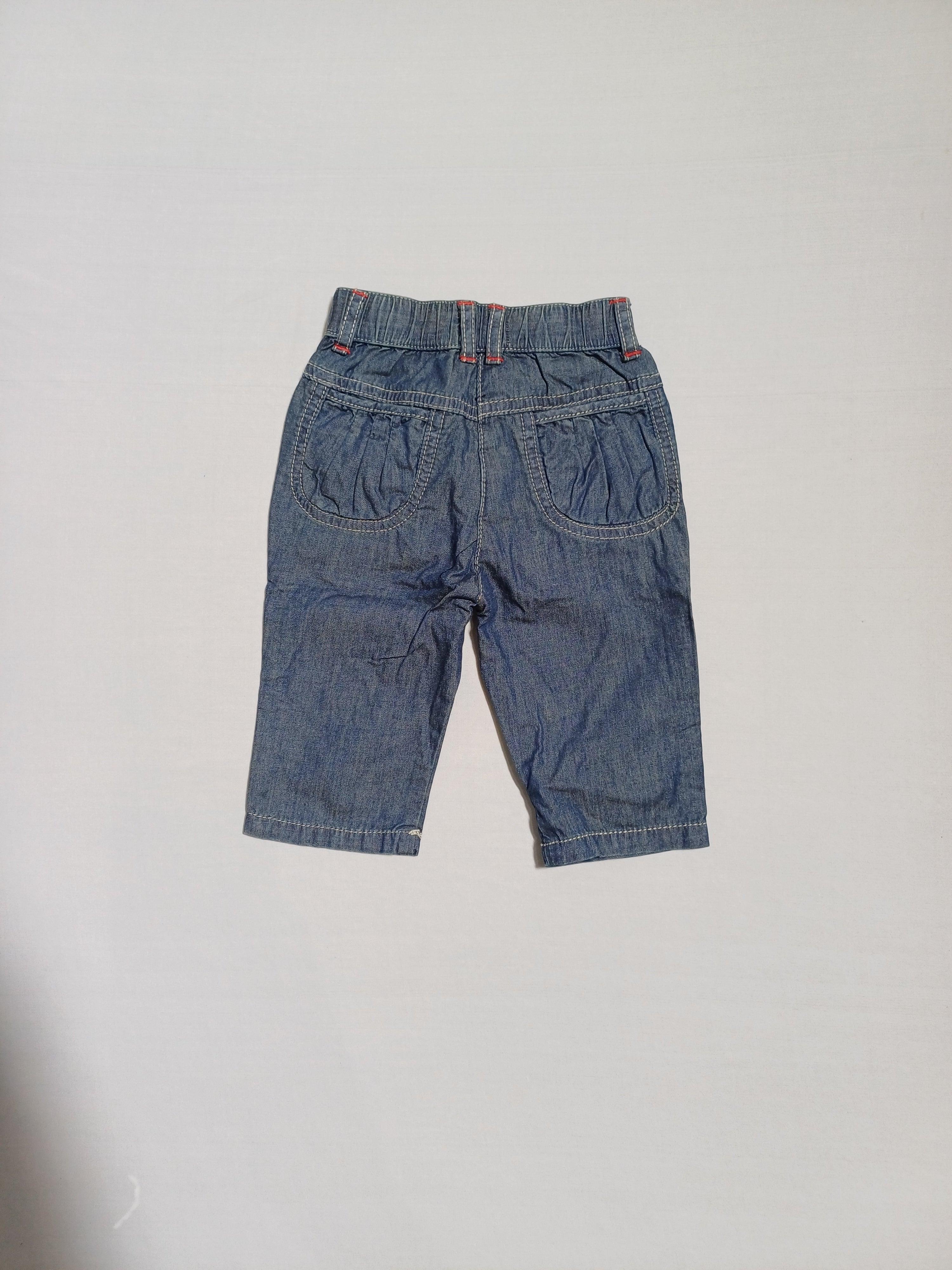 MONTEFIORE BLUE-3M BABY GIRL JEAN H62