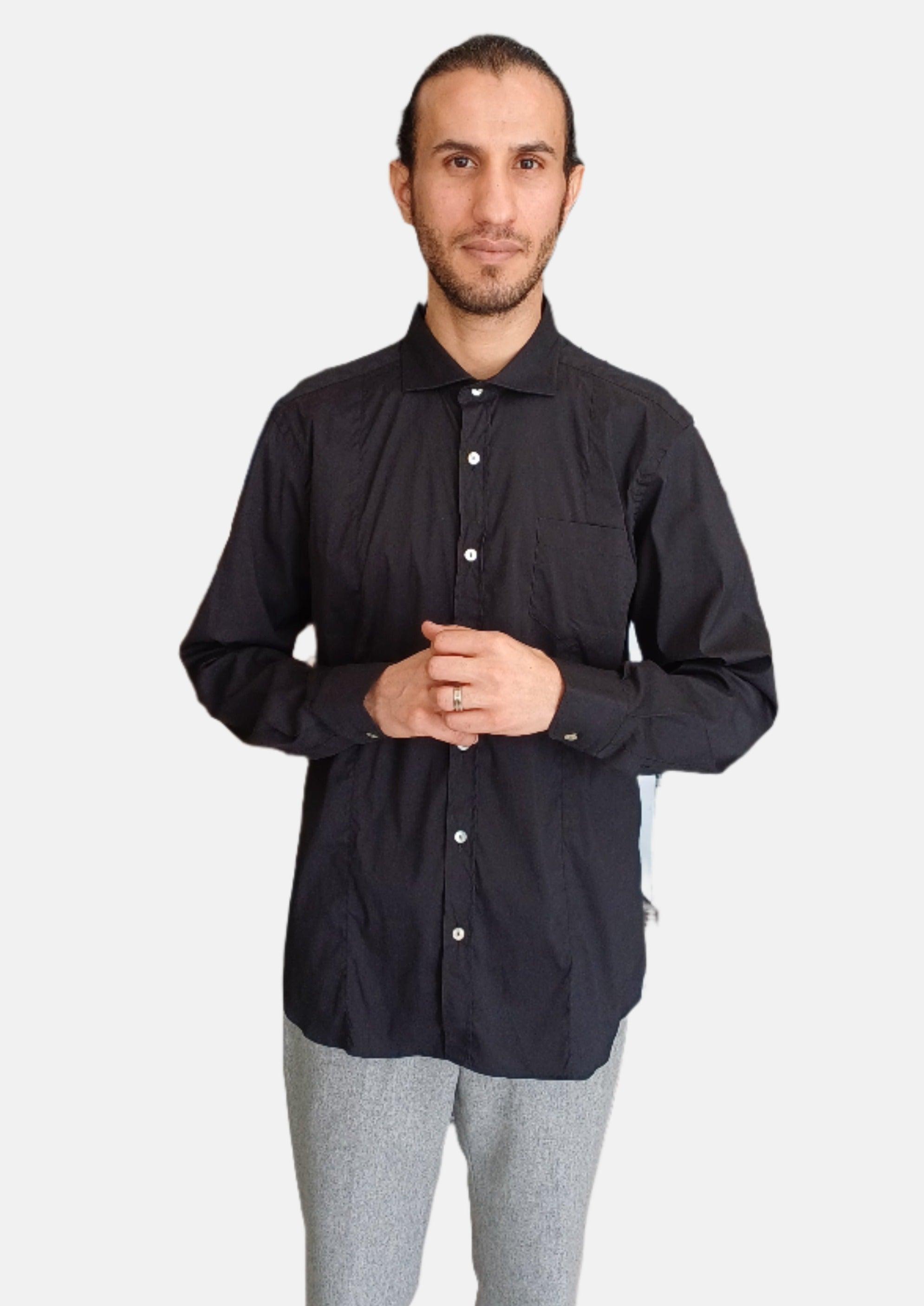 LIU.JO Black Men Shirt SANFRANCIS