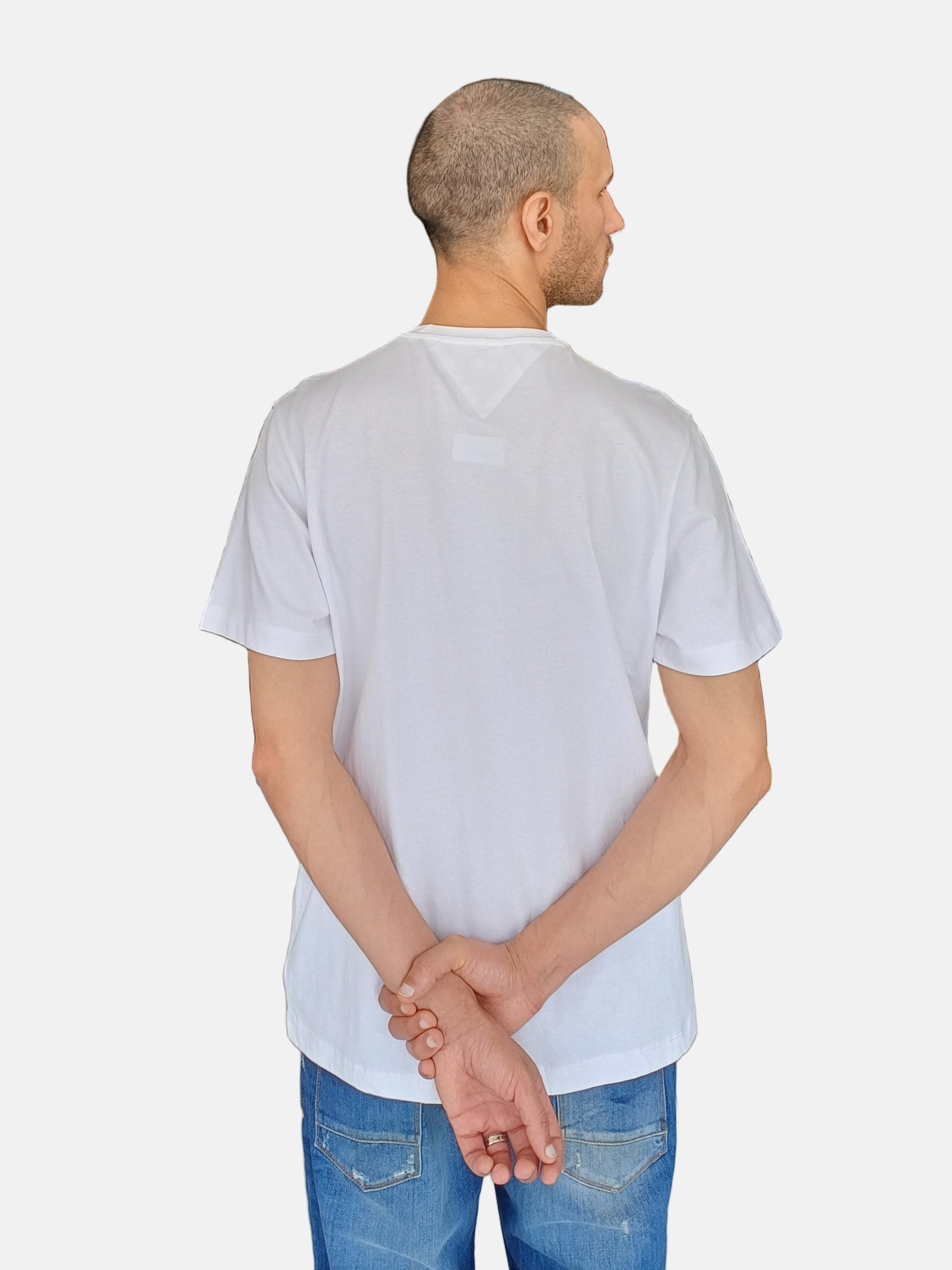 Tommy Jeans T-Shirt Round Neck White MO05487 10