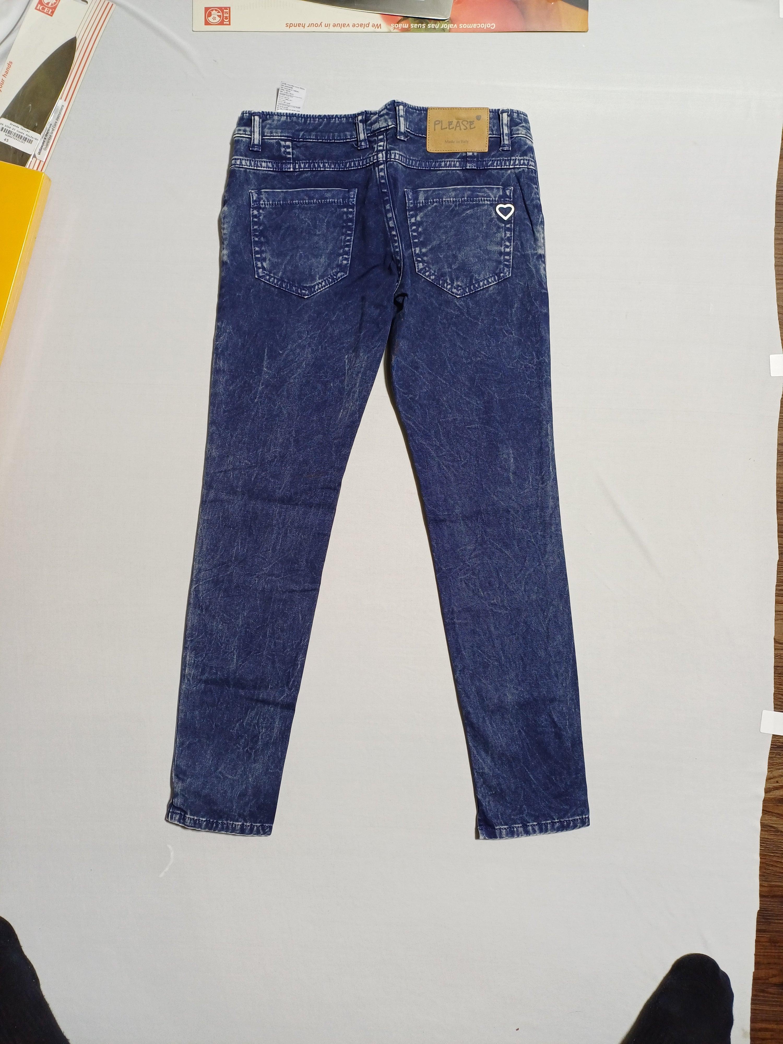 PLEASE BLUE GIRL JEANS 01443